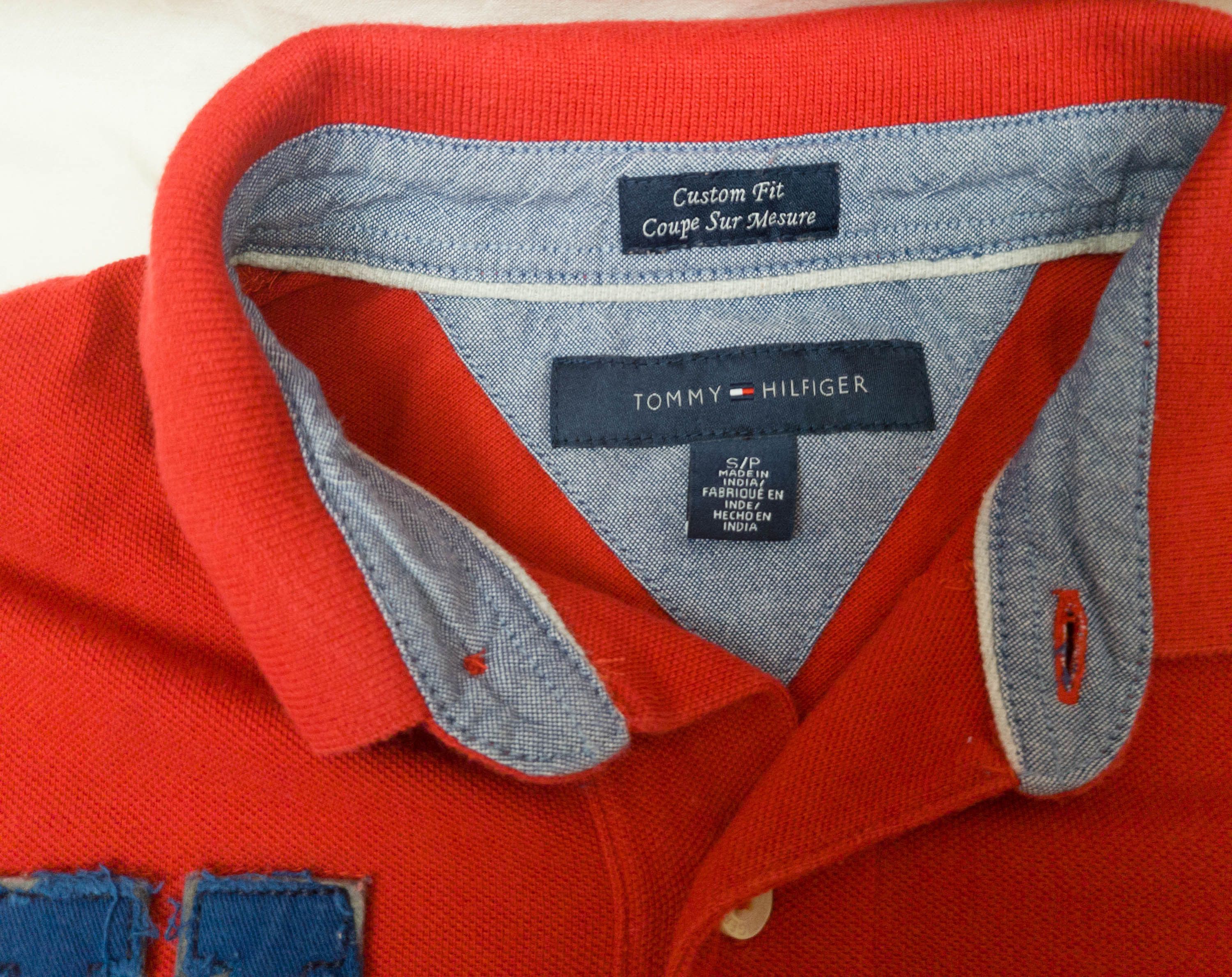 Tommy Hilfiger Tommy Hilfiger mens polo top cotton size M ( LABEL S) gc Size US M / EU 48-50 / 2 - 5 Thumbnail