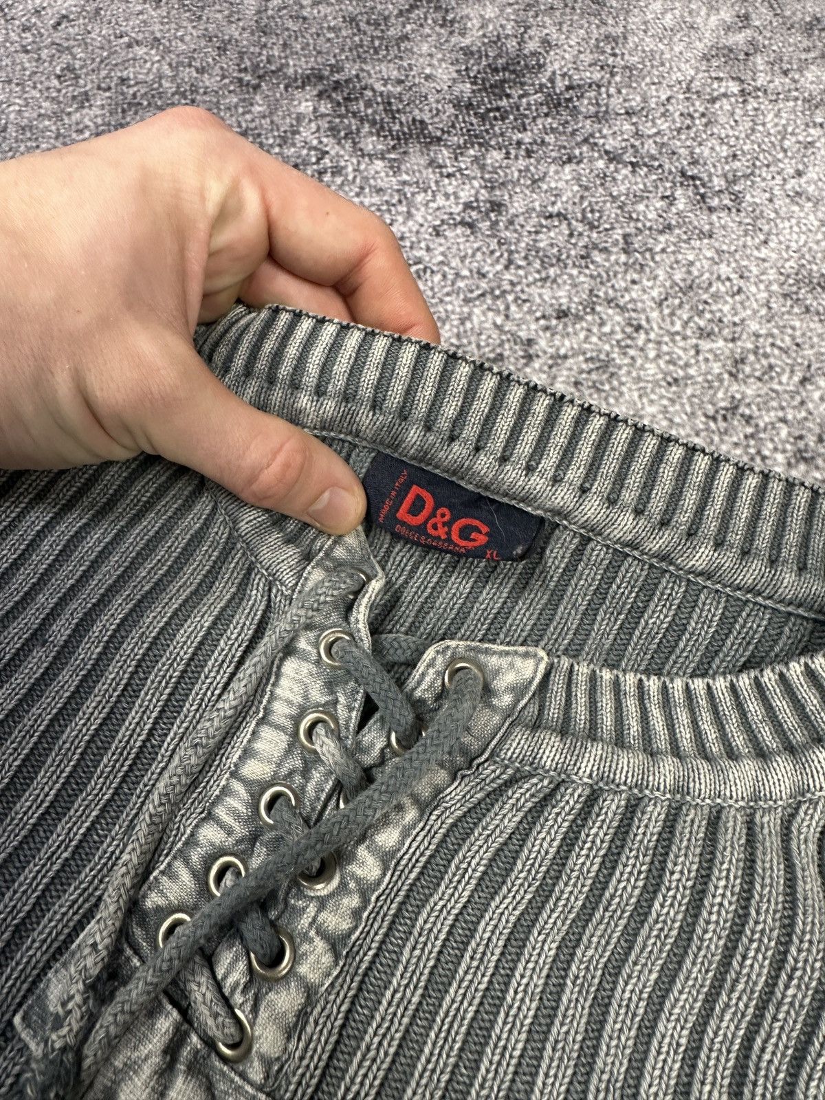 Other Y2K Vintage Dolce&Gabbana Sweater Very Rare 90s Avant Garde Size US XL / EU 56 / 4 - 4 Thumbnail