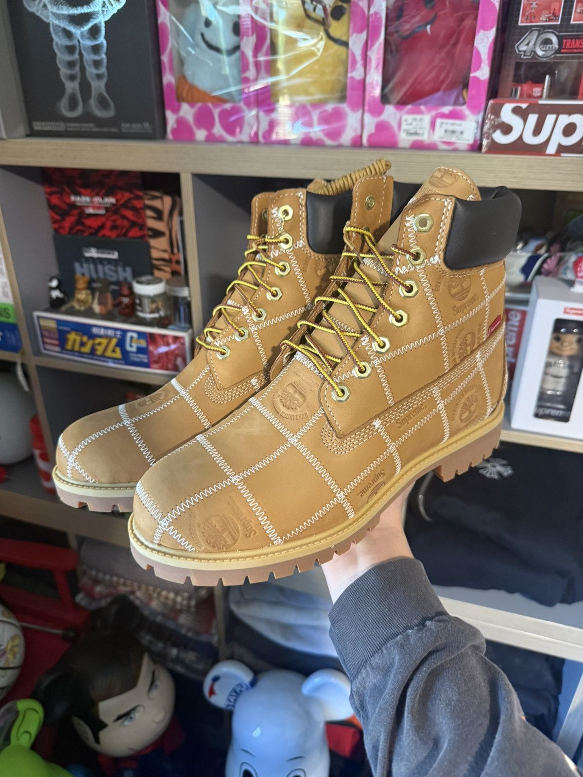 Supreme × Timberland Supreme Wheat 6” Timberland Boot FW25 Size US 10.5 / EU 43-44 - 1 Thumbnail