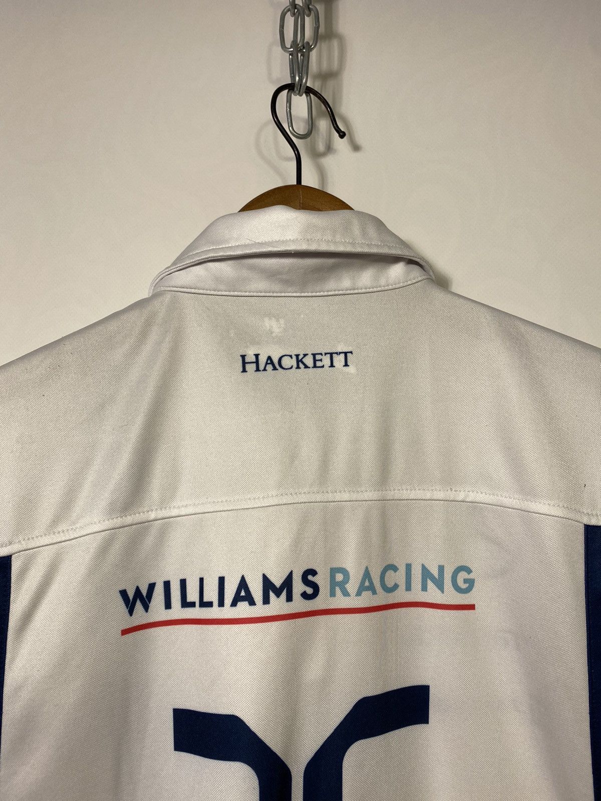 Hackett × Mercedes-Benz Hackett Williams Racing Mercedes Jersey Polo Size US S / EU 44-46 / 1 - 14 Thumbnail