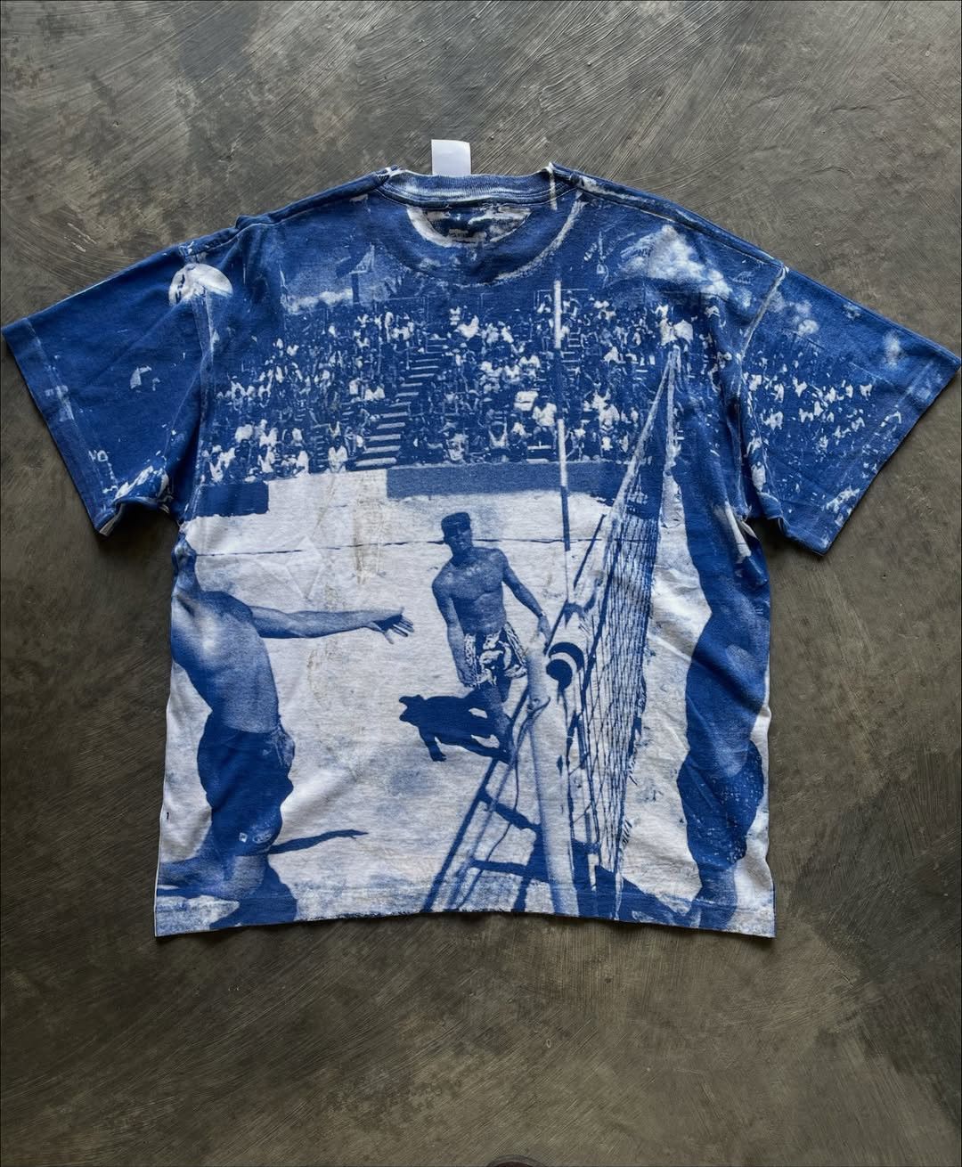 Vintage Allen Cox Beachvolley Tee Size US L / EU 52-54 / 3 - 2 Thumbnail