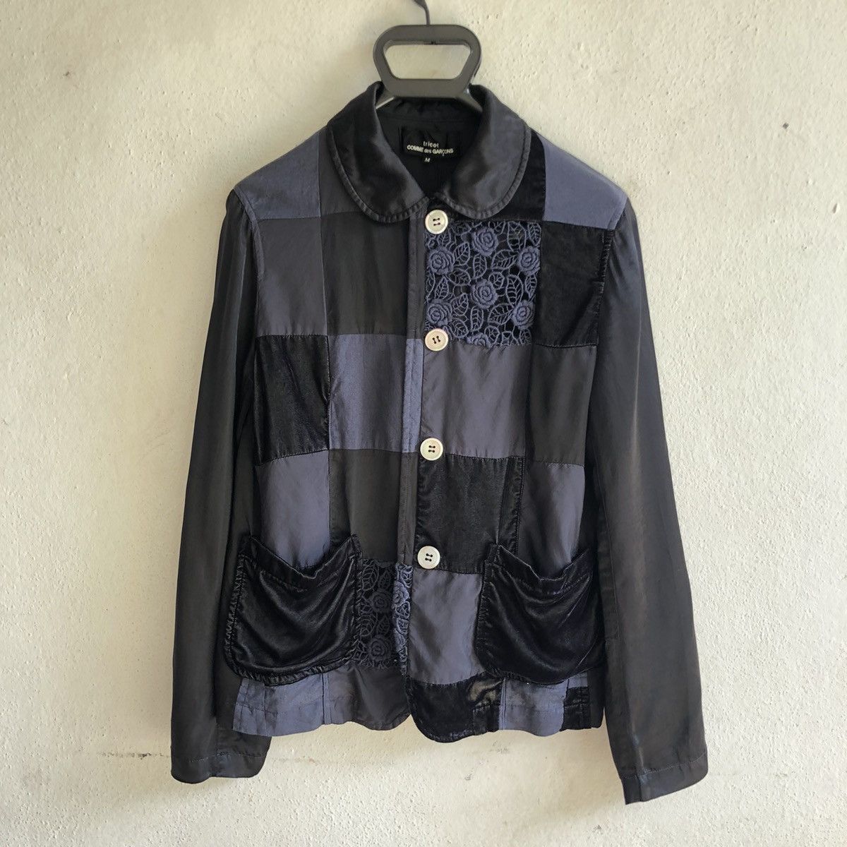 Junya Watanabe × Tricot Comme des Garcons tricot COMME des GARCONS patchwork Size M / US 6-8 / IT 42-44 - 6 Thumbnail