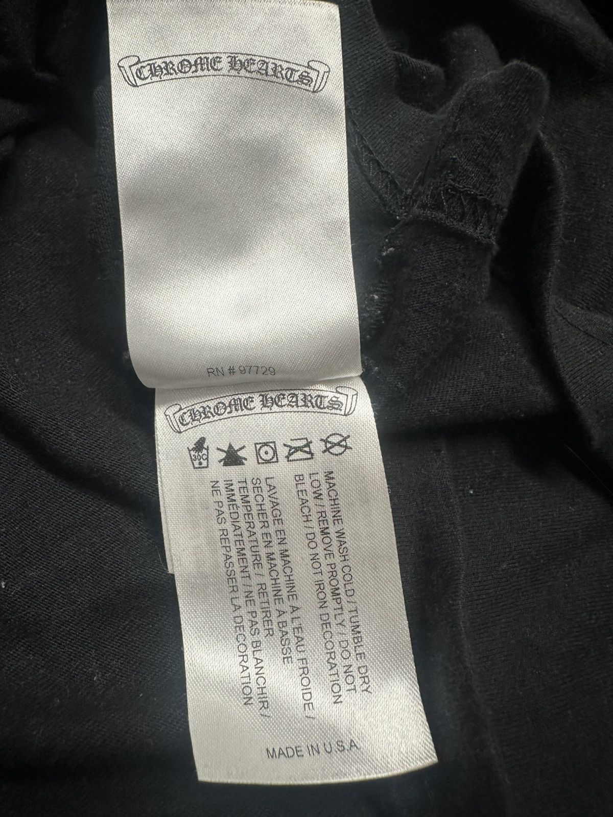 Chrome Hearts Chrome hearts cross t shirt Size US M / EU 48-50 / 2 - 9 Thumbnail