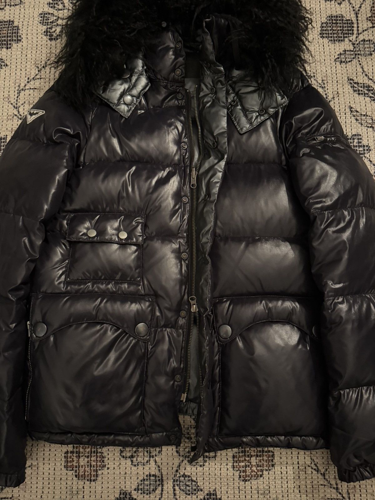 Le Grande Bleu (L.G.B.) L.G.B Reversible Pilot Puffer with fur Size US S / EU 44-46 / 1 - 6 Thumbnail
