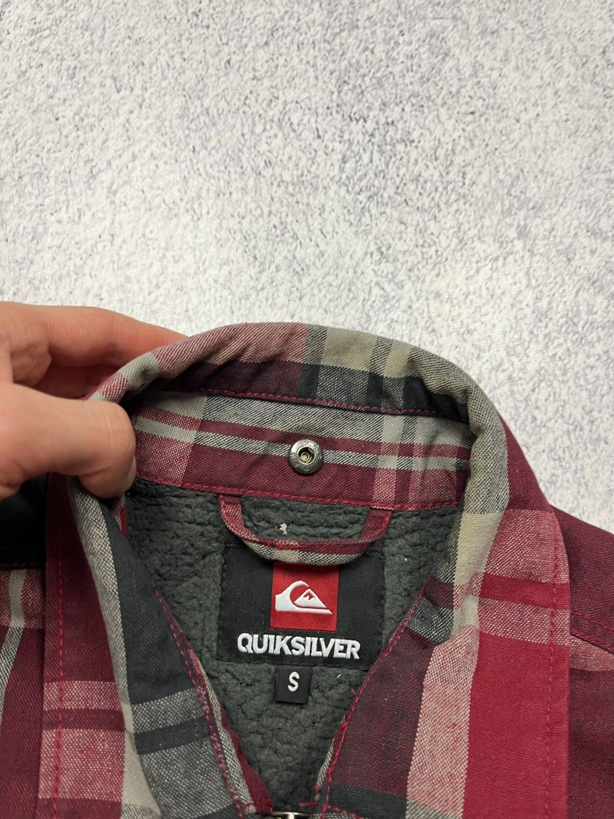 Quicksilver Vintage Quicksilver Surf Zipper Plaid Jacket Rare Hype Y2k Size US S / EU 44-46 / 1 - 14 Thumbnail