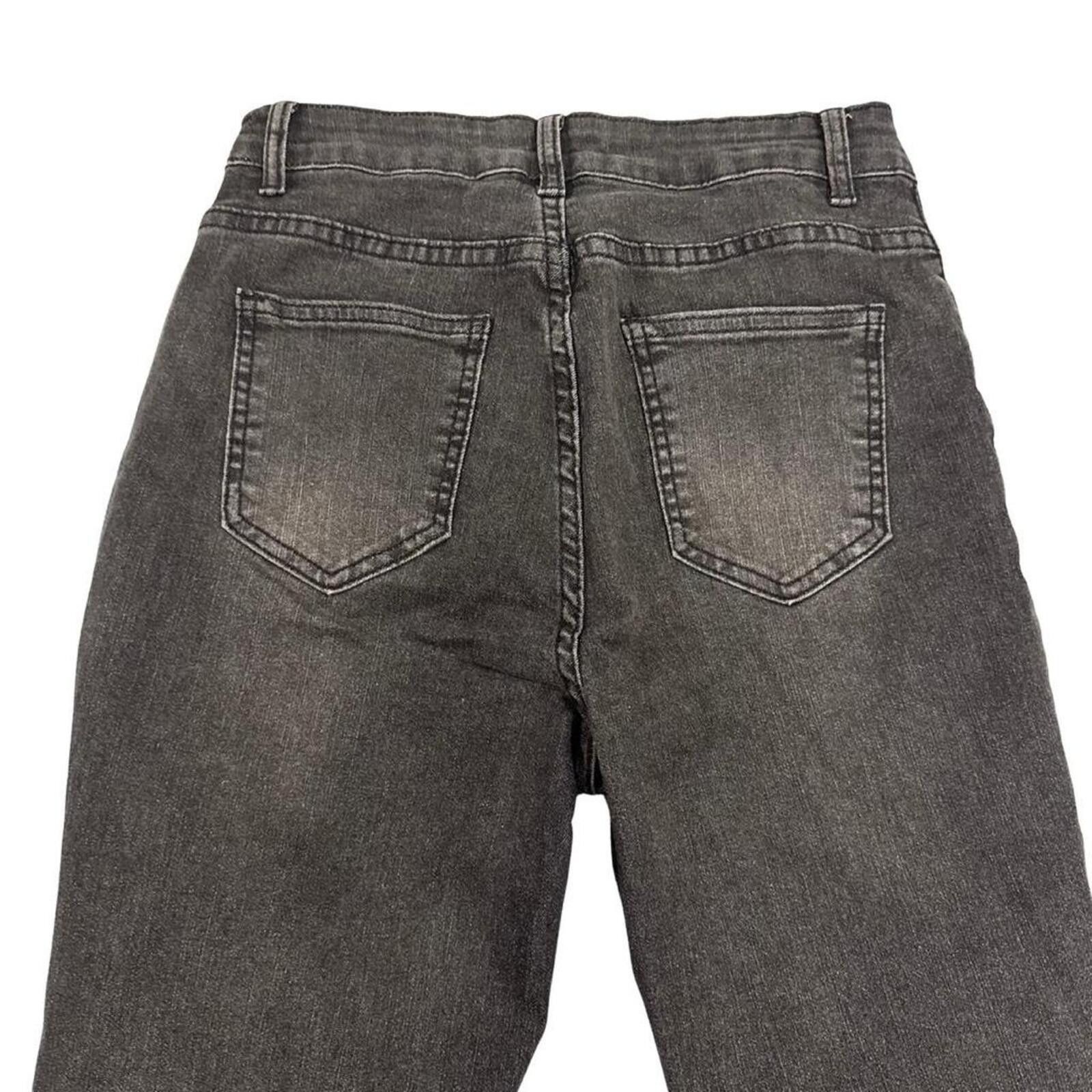 Shein Black flare jeans Stretchable #y2k Size 27" / US 4 / IT 40 - 4 Thumbnail