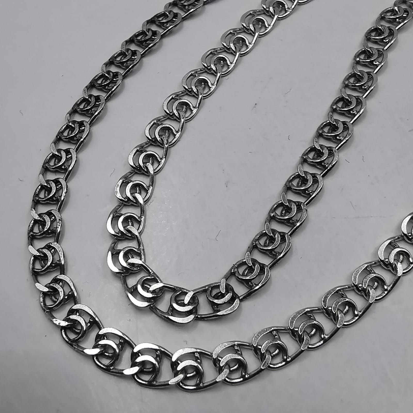 Vintage Vintage Jewelry Chain, 925 Sterling Silver, Signed 13,88g Size ONE SIZE - 2 Thumbnail