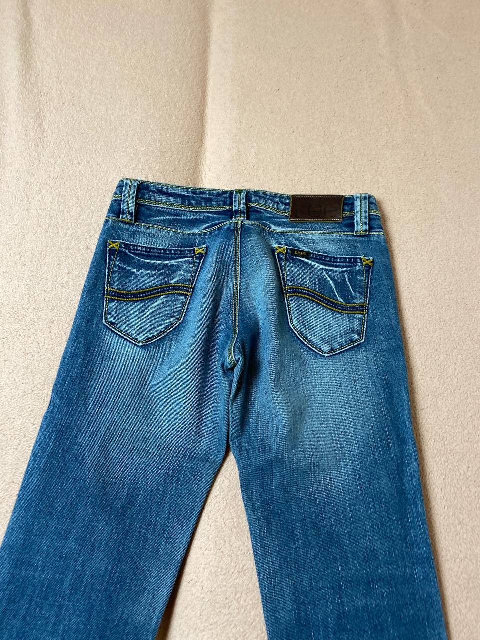 Japanese Brand × Lee Vintage 90's Lee Denim Blue Jeans Faded Distressed Size 27" / US 4 / IT 40 - 14 Thumbnail