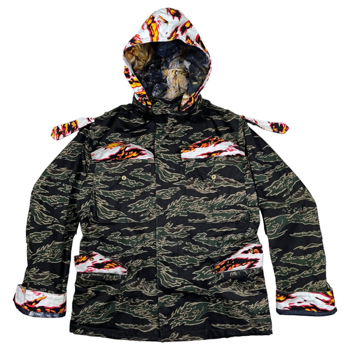 PHENOMENON 2007 Phenomenon Tiger Flame Camo jacket Size US M / EU 48-50 / 2 - 2 Thumbnail