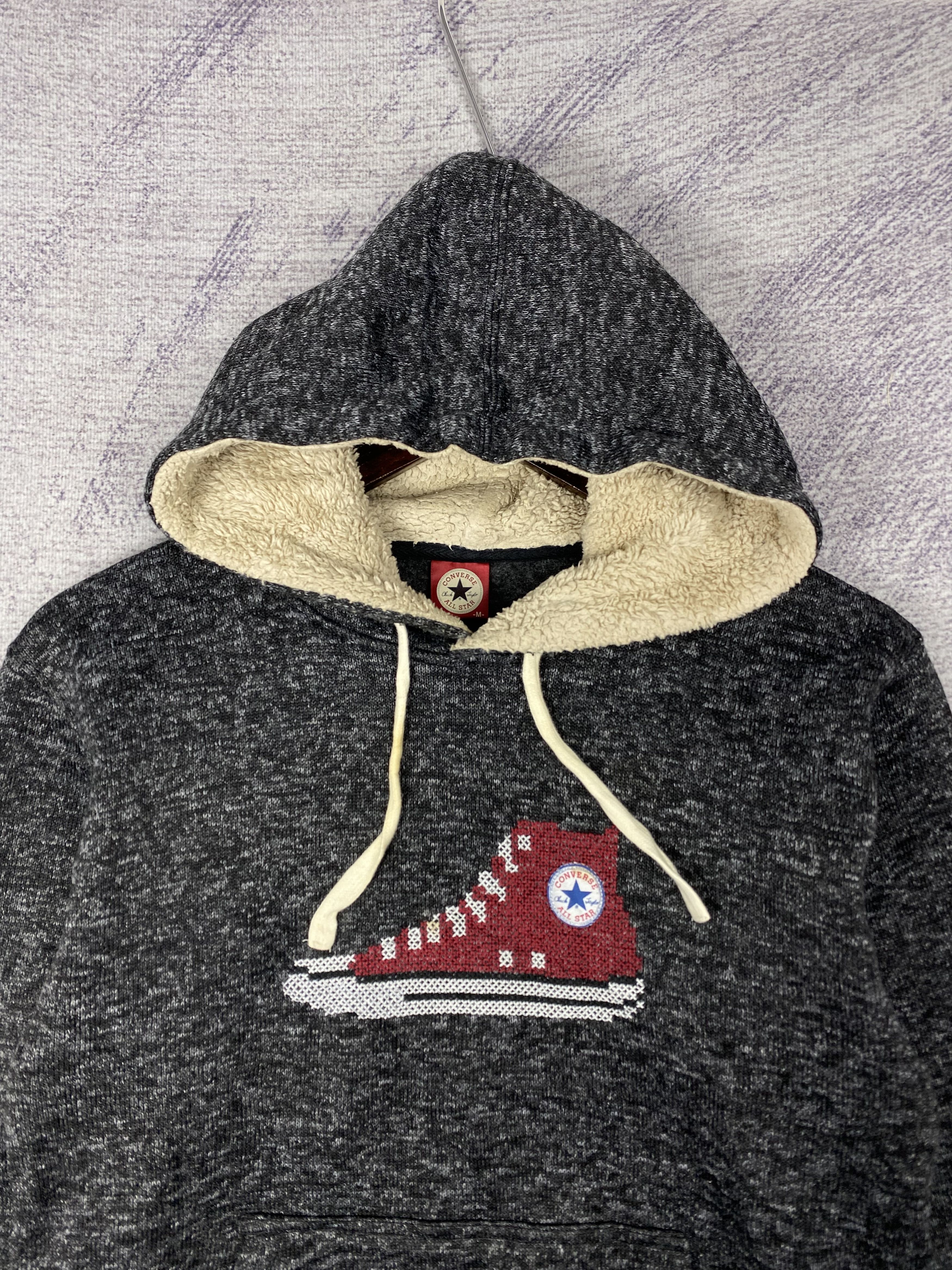 Converse Vintage Converse Pullover Hoodies Size US M / EU 48-50 / 2 - 2 Thumbnail