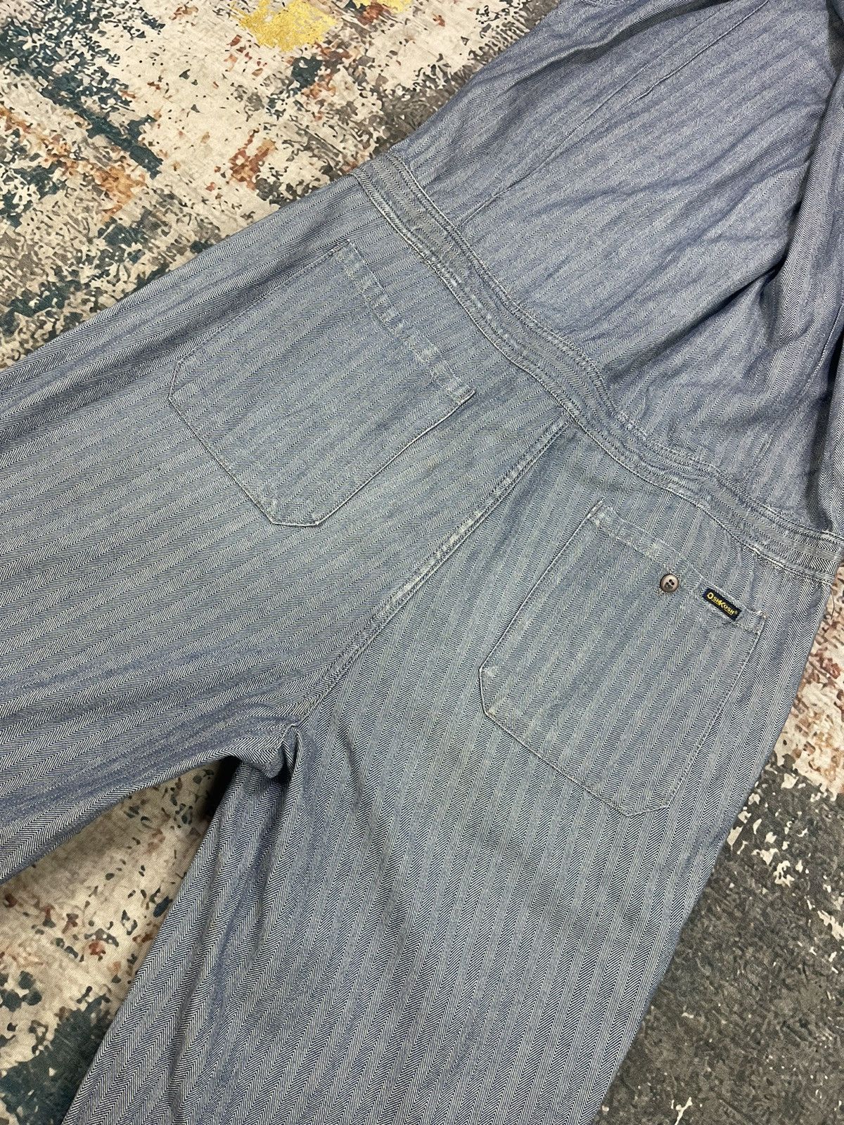 Oshkosh OSHKOSH Classic Harringbone Denim Coveralls Size US 40 / EU 56 - 11 Thumbnail