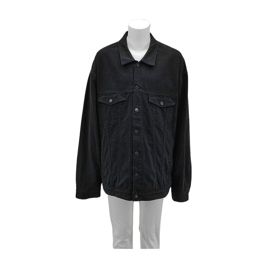 Balenciaga Balenciaga Campaign Logo Cotton Jacket XL Size US XXL / EU 58 / 5 - 1 Thumbnail