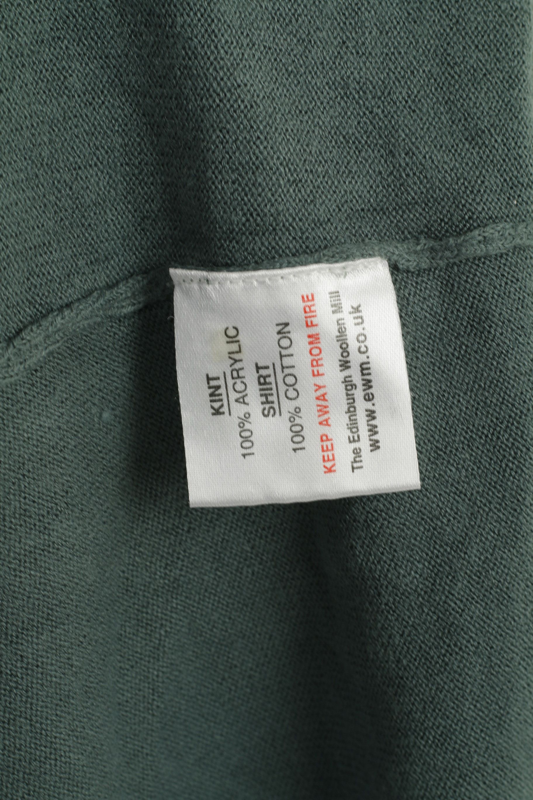 Vintage James Pringle Men XL Jumper Green Acrylic 7794 Size US XL / EU 56 / 4 - 5 Thumbnail