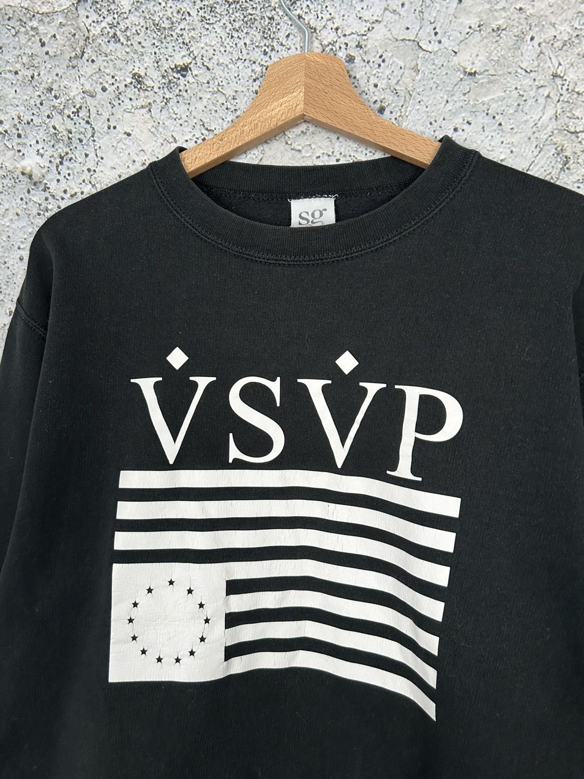 Rap Tees ASAP Rocky Black Crewneck Flag Rap Hip Hop Streetwear Hype Size US M / EU 48-50 / 2 - 3 Thumbnail
