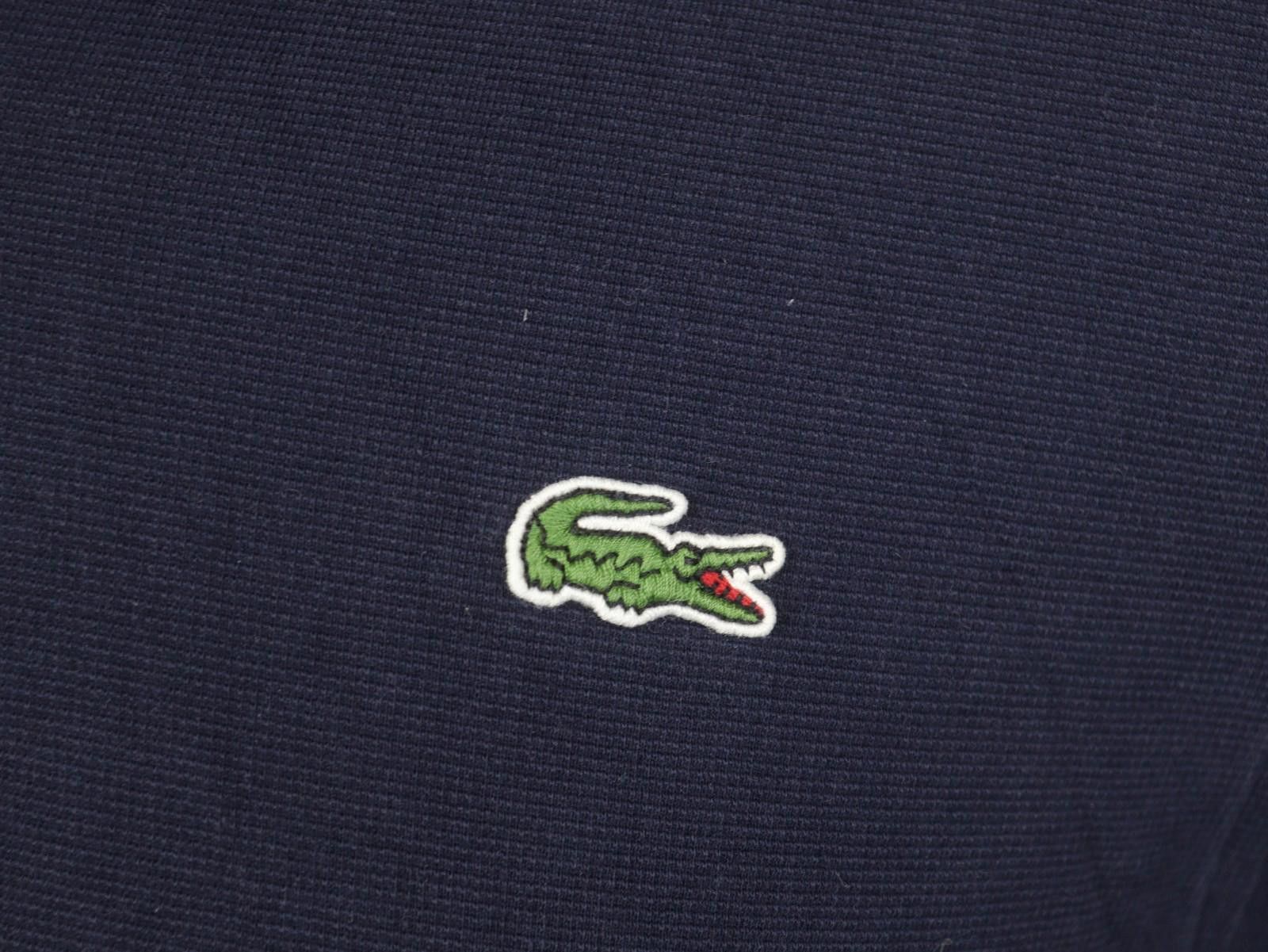 Lacoste Lacoste Navy Cotton Collar Popover Polo Shirt Size S/L Size US M / EU 48-50 / 2 - 5 Thumbnail