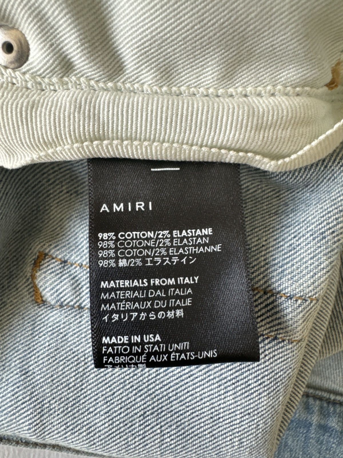Amiri Amiri MX1 Rainbow Bandana Jeans Size US 36 / EU 52 - 11 Thumbnail