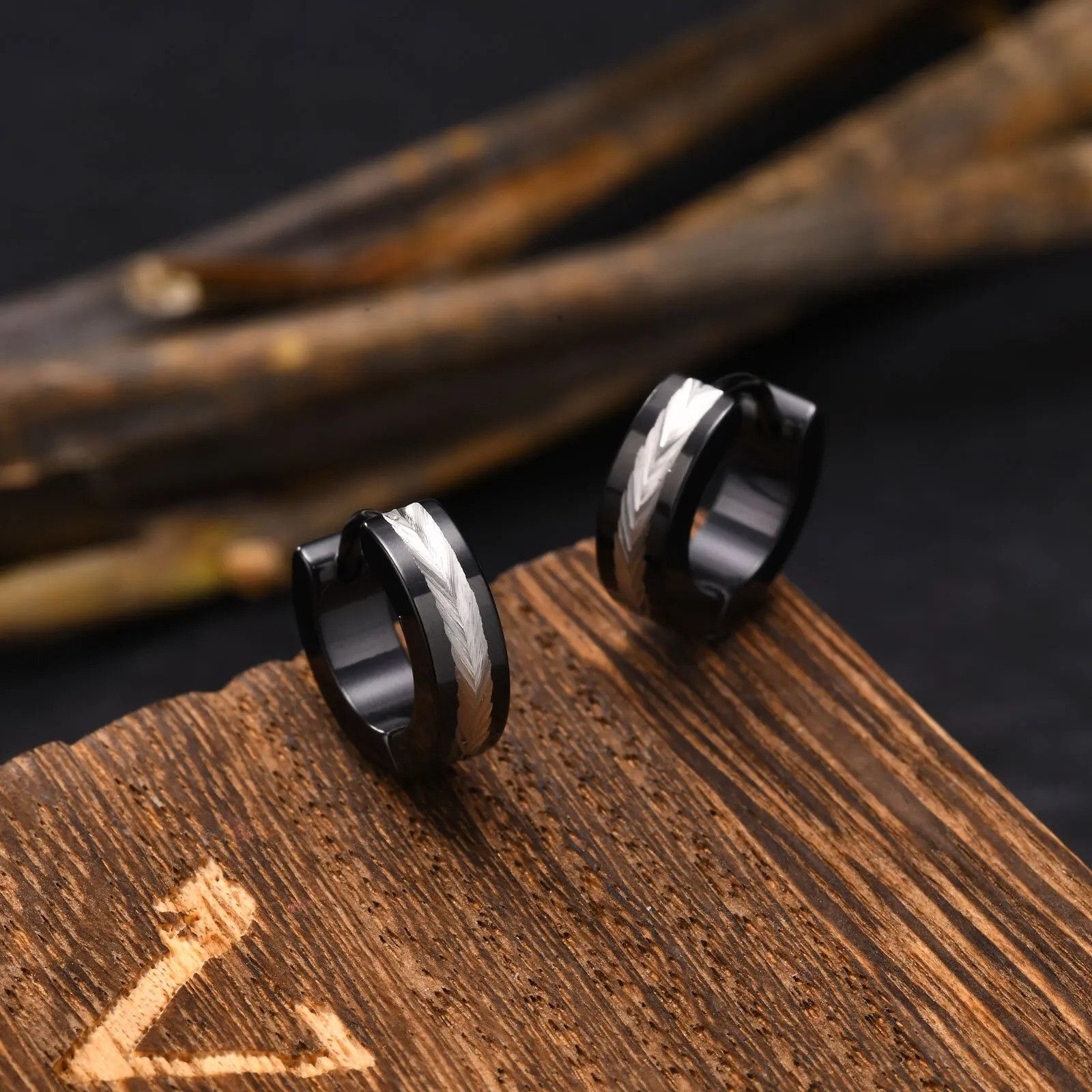 Japanese Brand × Vintage Stainless Steel Earrings Size ONE SIZE - 4 Thumbnail