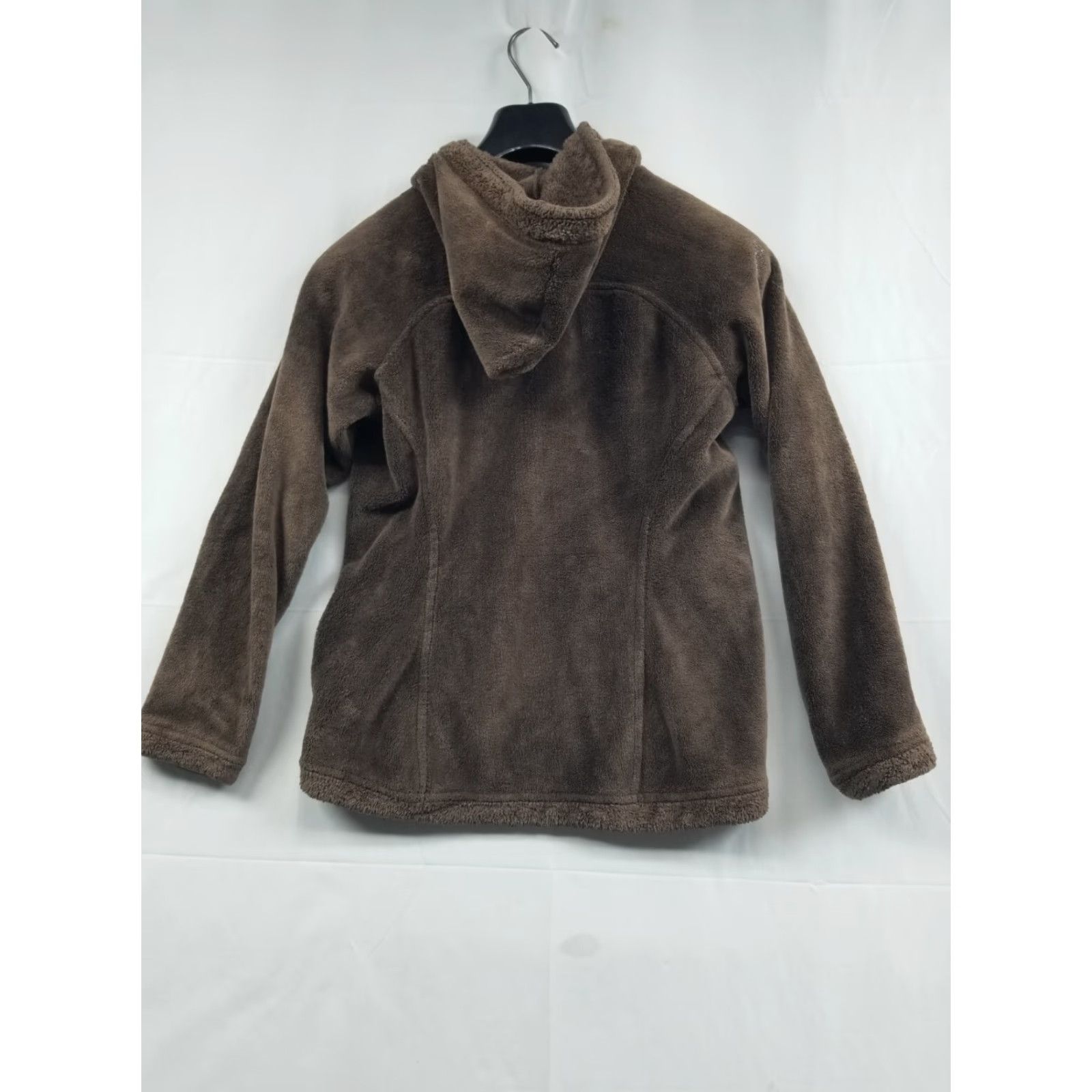 Avalanche Avalanche Womens Midweight Soft Shell Fleece Brown See Stain Zip Small Jacket Size S / US 4 / IT 40 - 2 Thumbnail