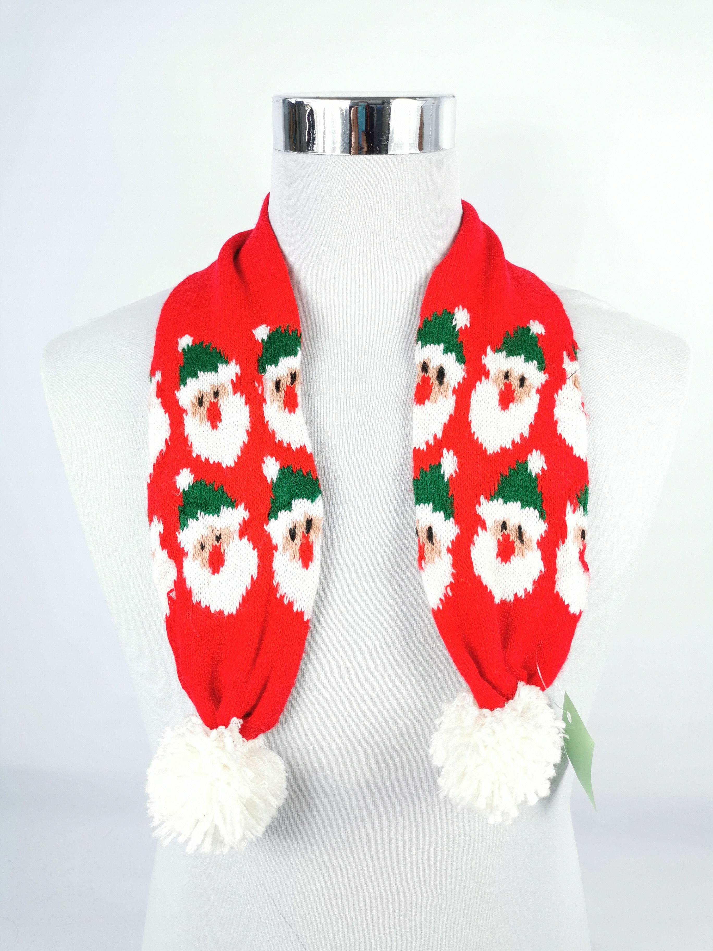Vintage Santa Claus scarf muffler Size ONE SIZE - 1 Thumbnail
