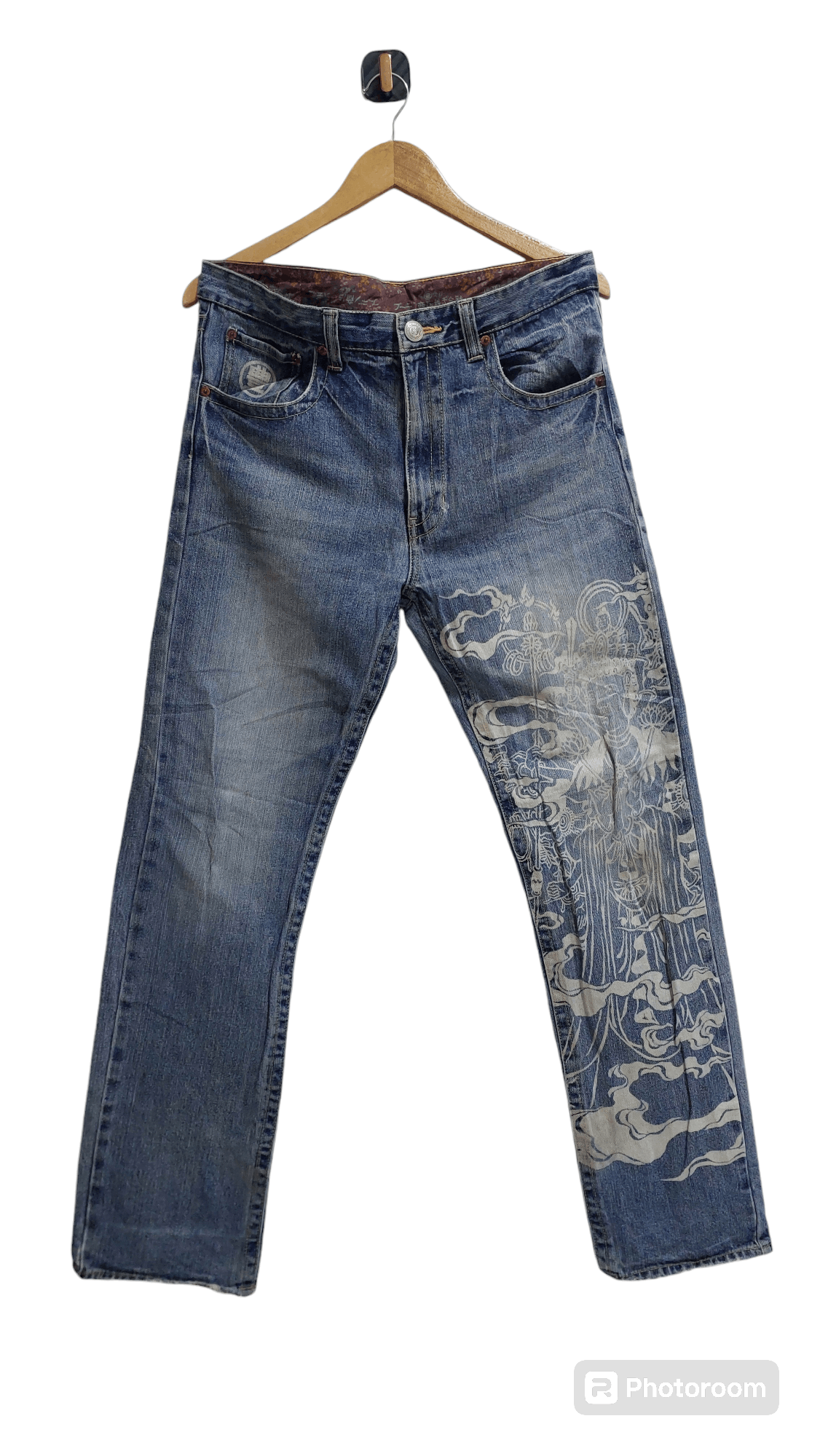 Japanese Brand × Vintage JAPANESE BRAND JEANS PANT Size US 34 / EU 50 - 1 Thumbnail