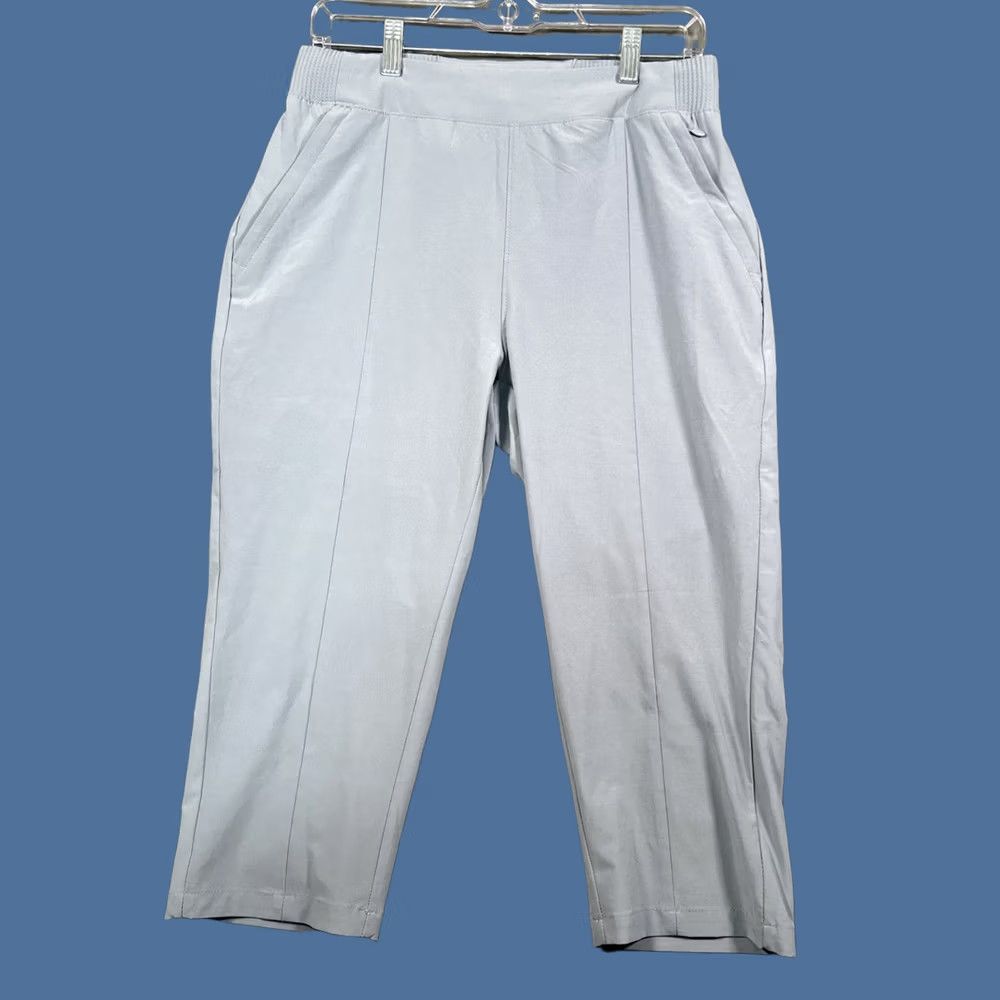 ROAMER Columbia PFG Tidal Roamer II Stretch Pants Womens S Light Gray Outdoor Fishing Size 28" / US 6 / IT 42 - 1 Thumbnail