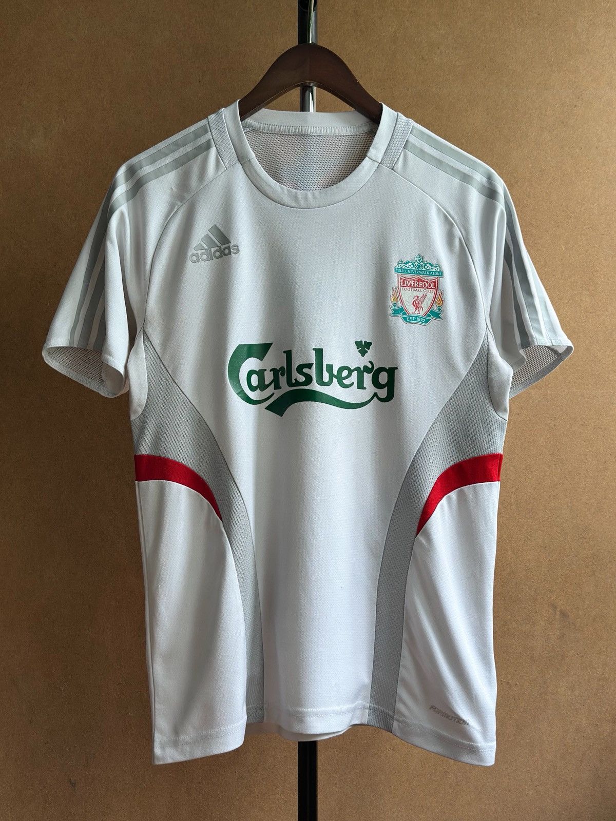 Adidas Vintage Adidas FC Liverpool 2008/09 Training Soccer Jersey Size US M / EU 48-50 / 2 - 1 Thumbnail