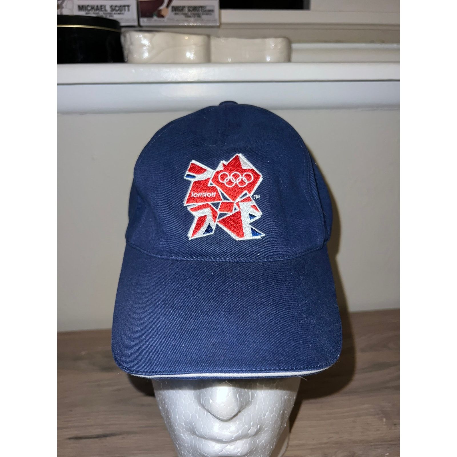 USA Olympics 2012 Olympics Hat London Olympic Logo Blue Cap Headwear OS Size ONE SIZE - 1 Thumbnail