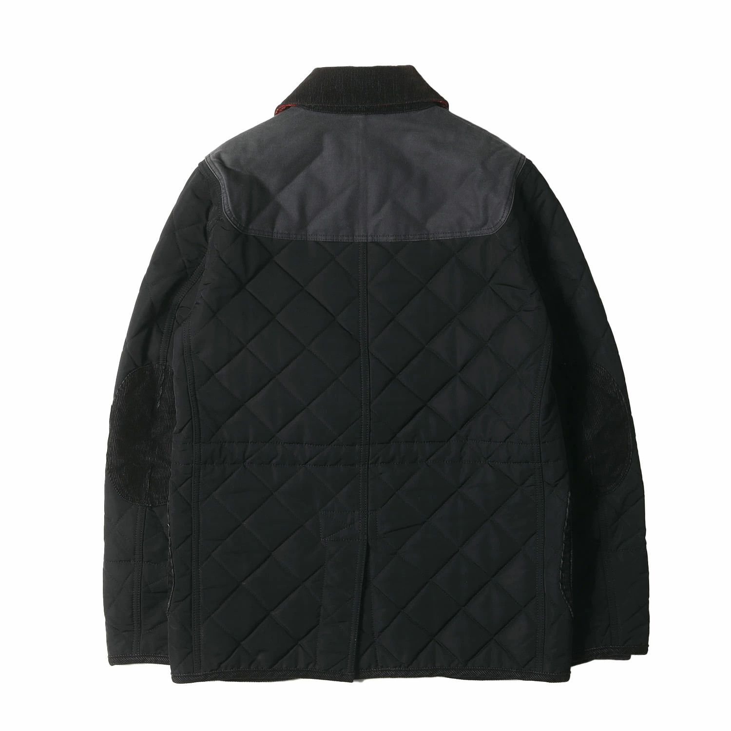 Comme des Garcons Homme WorkCoat chin strap Corduroy switching Quilted padded Black Size US XS / EU 42 / 0 - 2 Thumbnail