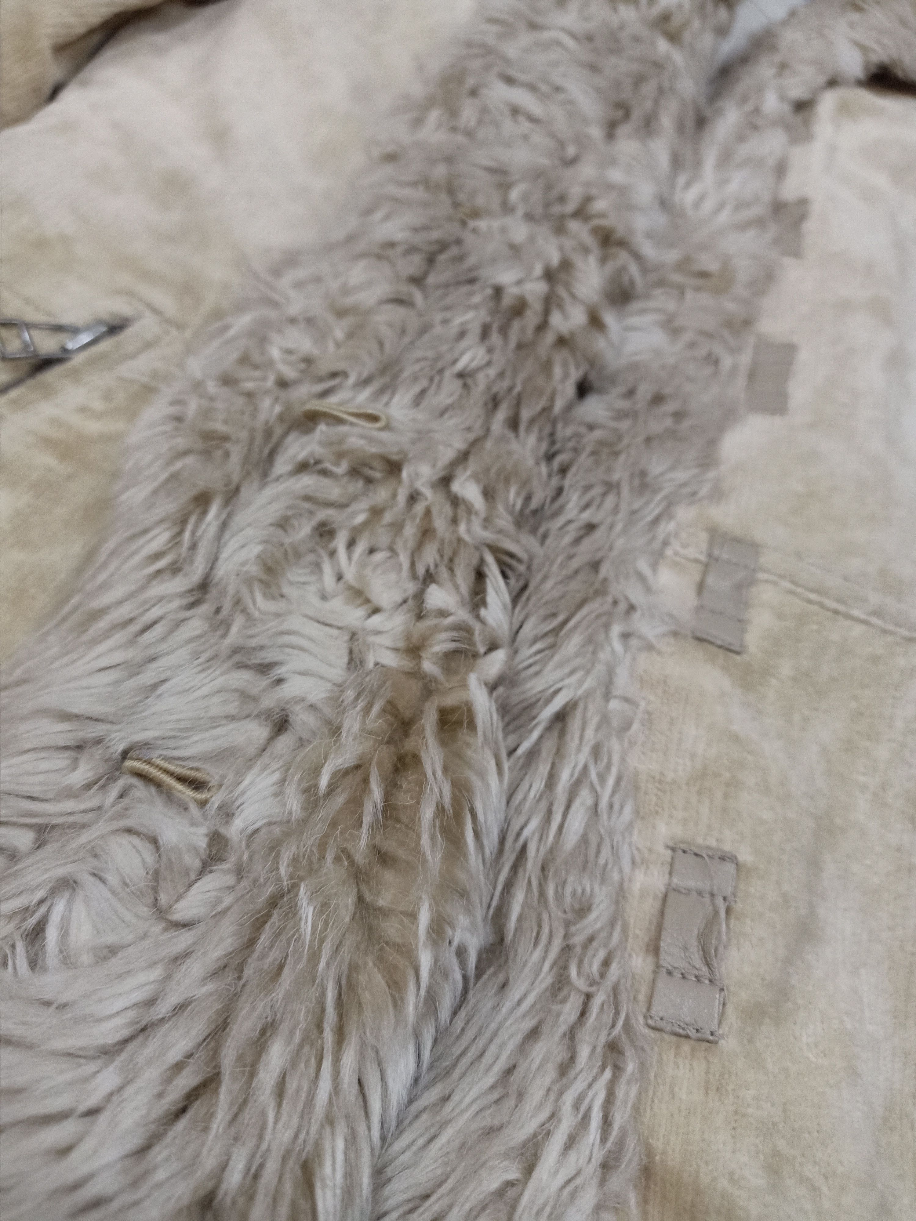 Burberry BURBERRY Blue Label Fur Beige Winter Wear Jacket Parka Size XS / US 0-2 / IT 36-38 - 9 Thumbnail