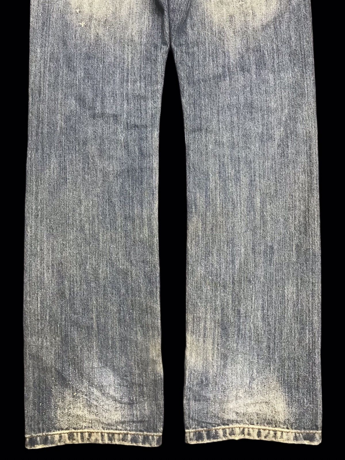Devilock × Japanese Brand 💥90s Style💥DEVILOCK DISTRESSED DENIM F322 Size US 31 - 11 Thumbnail