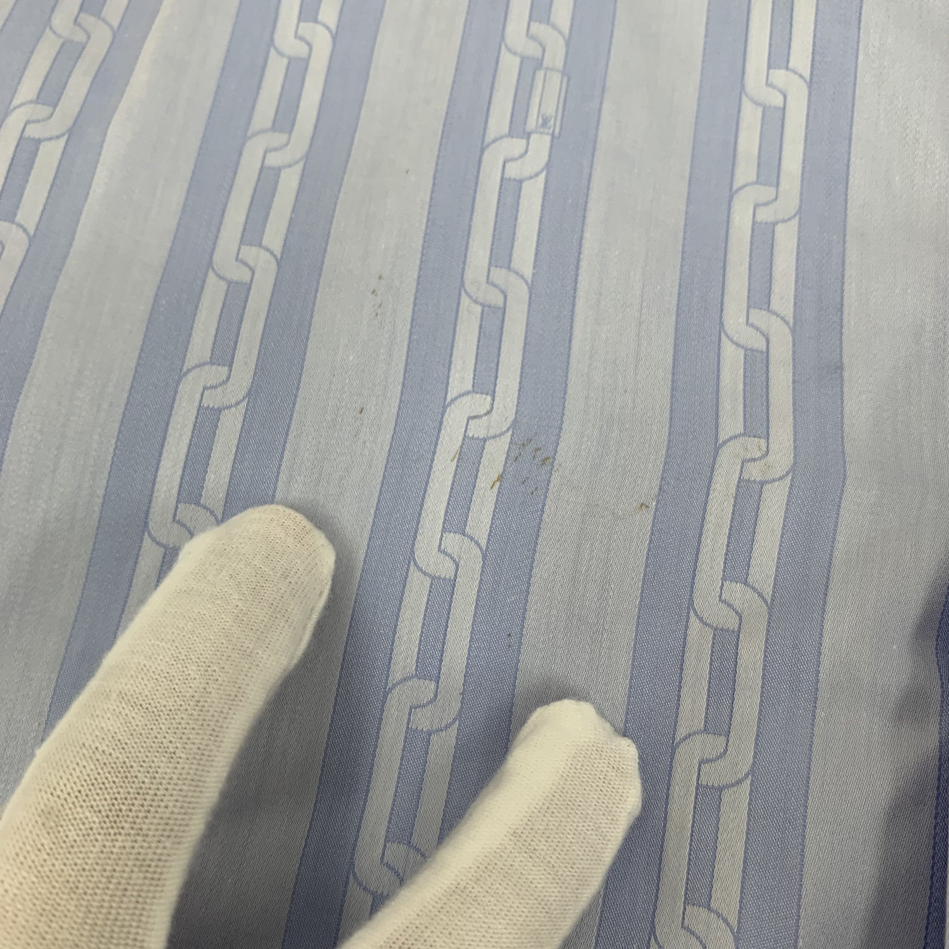Louis Vuitton Louis Vuitton Stripe Shirt Light Blue (M) Size M / US 6-8 / IT 42-44 - 7 Thumbnail