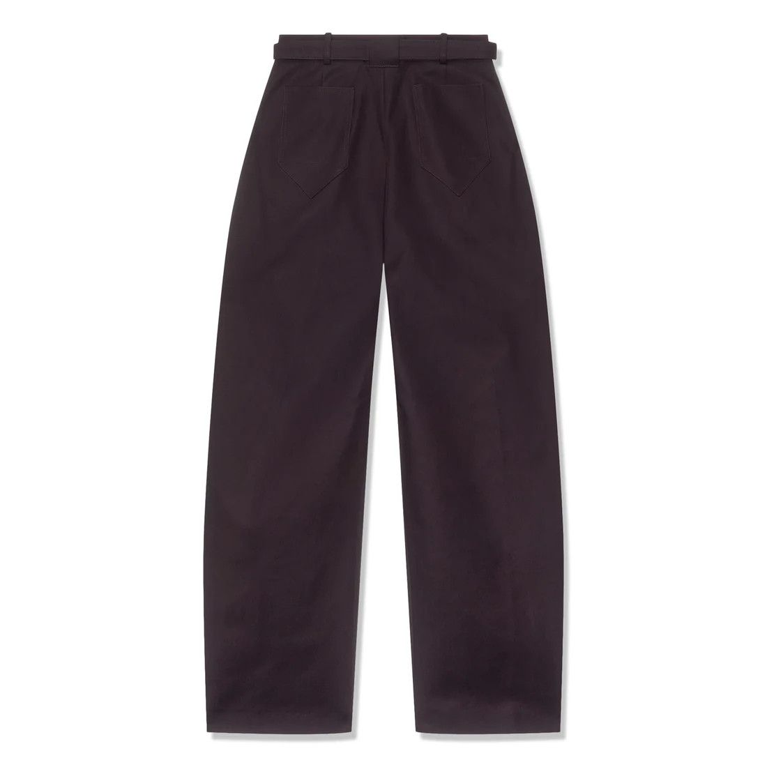 Lanvin o1s22i1n1024 Balloon Canvas Pants in Dark Purple Size 25" / US 0 / IT 36 - 2 Thumbnail