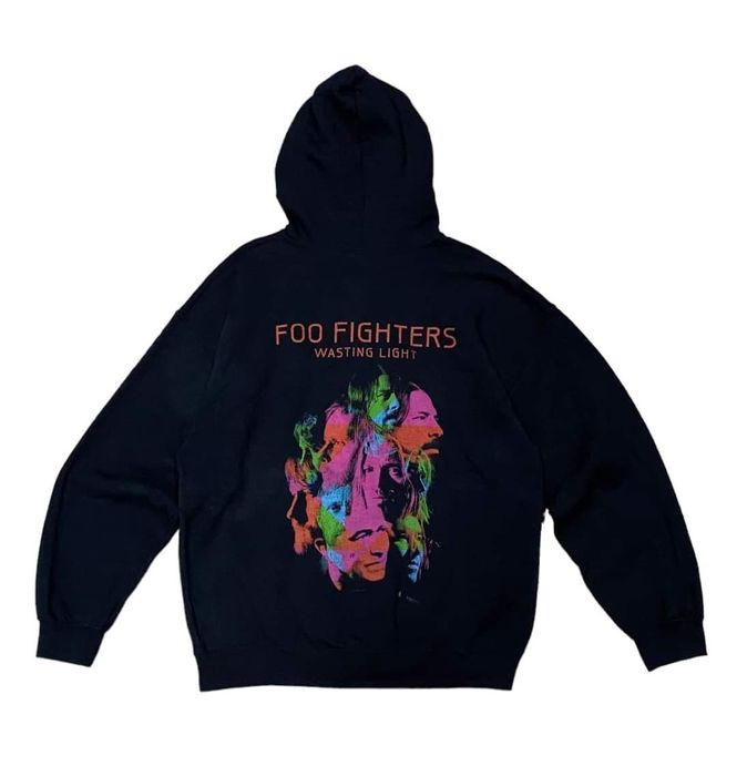 Foo fighters zip up 2024 hoodie