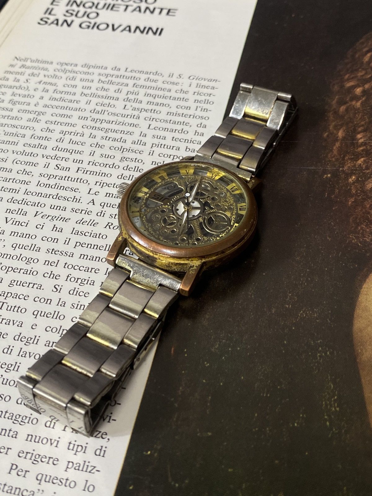 Japanese Brand VINTAGE SKELETON WATCH CYBERPUNK Y2K INDUSTRIAL RETRO Size ONE SIZE - 3 Thumbnail