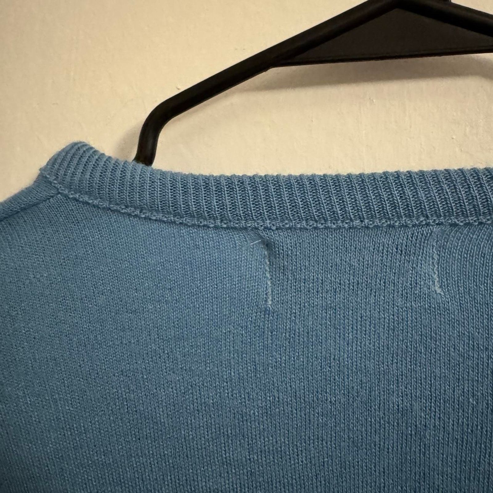 Other Vintage Garan 90s Sky Blue Tiger Lion Cat Preppy Normcore Size US L / EU 52-54 / 3 - 4 Thumbnail