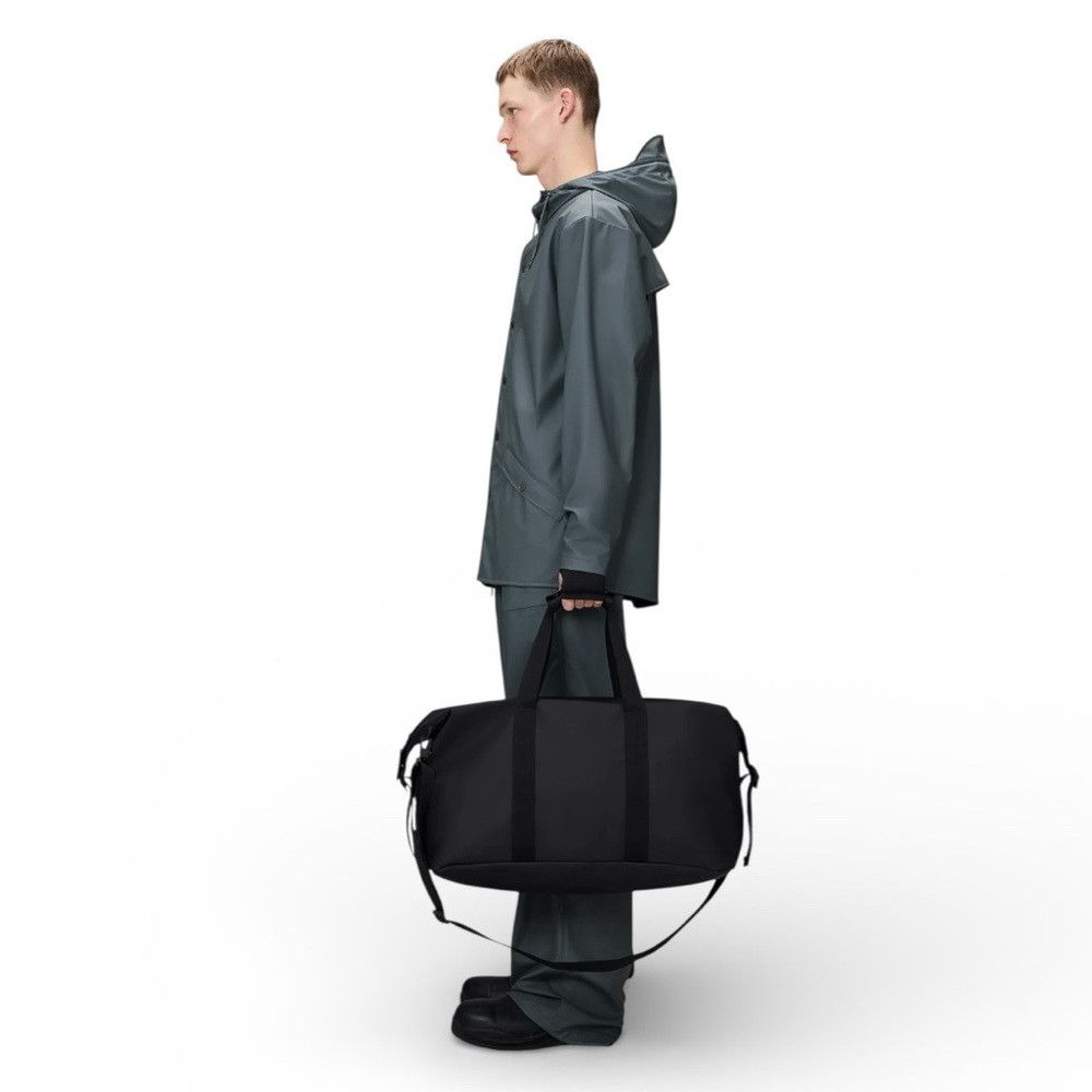Rains RAINS Hilo Weekend Bag NWT Black W3 9.5 Gallon Capacity Size ONE SIZE - 1 Thumbnail