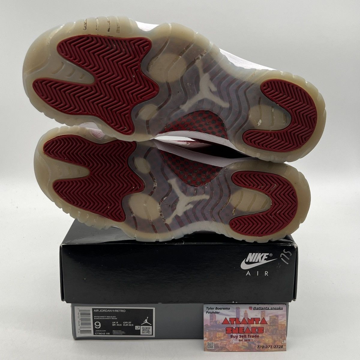 Jordan Brand Air Jordan 11 Cherry Size US 9 / EU 42 - 8 Thumbnail