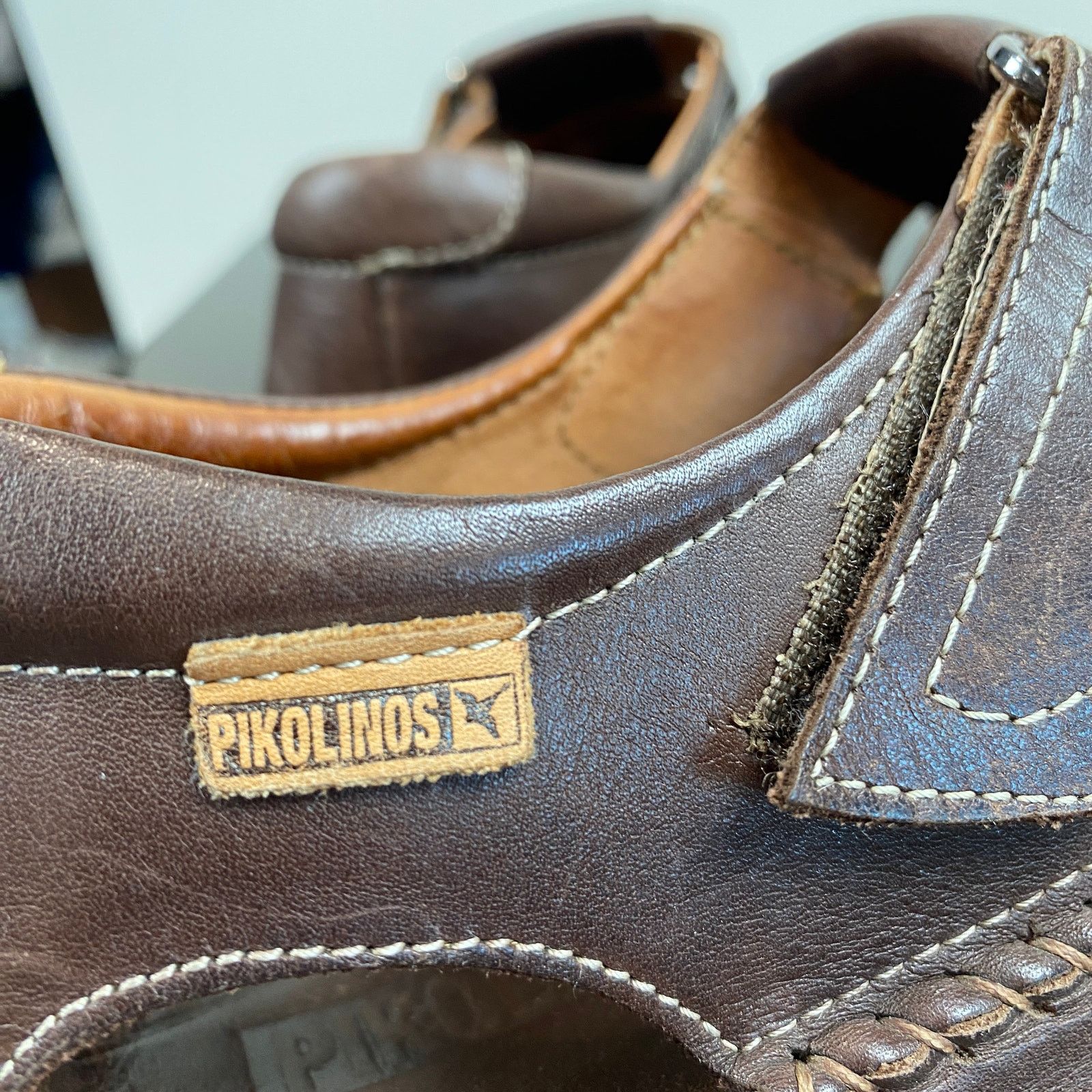 Other Pikolinos Tarifa Leather Fisherman Slip On Sandals 43/9-9.5 Size US 9 / EU 42 - 9 Thumbnail
