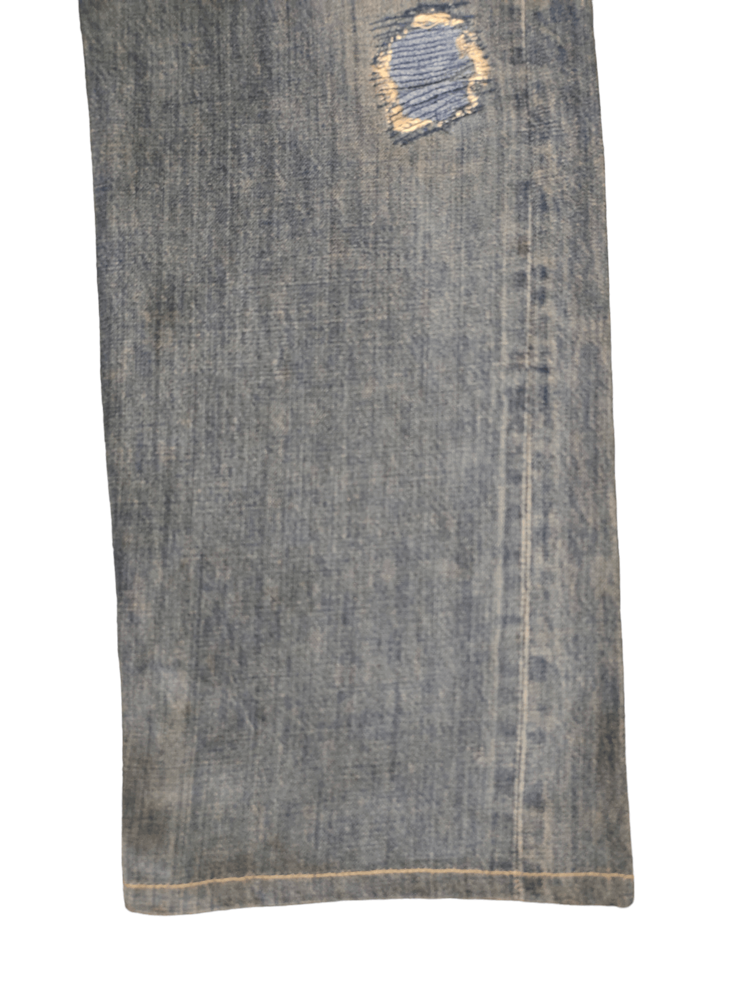 Studio D'Artisan 1990s Studio D Artisan Lot 0205 Selvedge Distress Jeans Size US 30 / EU 46 - 7 Thumbnail