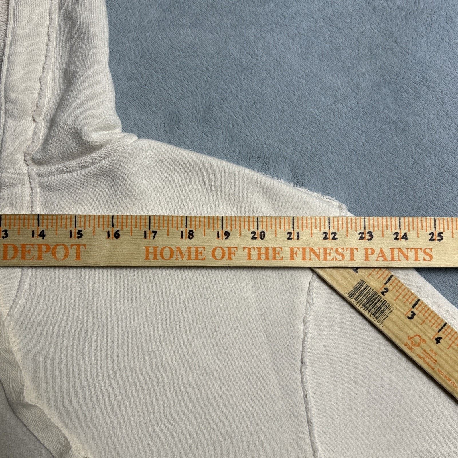 Rag & Bone Rag & Bone Distressed Crop Hoodie Women Oversize Med Sweater Size M / US 6-8 / IT 42-44 - 8 Thumbnail