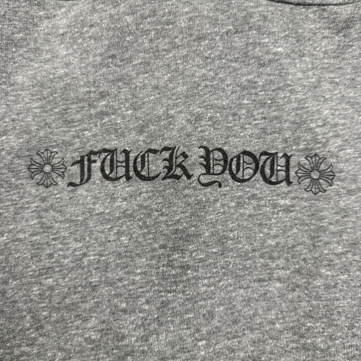 Chrome Hearts Chrome Hearts T-Bar F*** You Zip-Up Hoodie Heather Grey Size US S / EU 44-46 / 1 - 8 Thumbnail