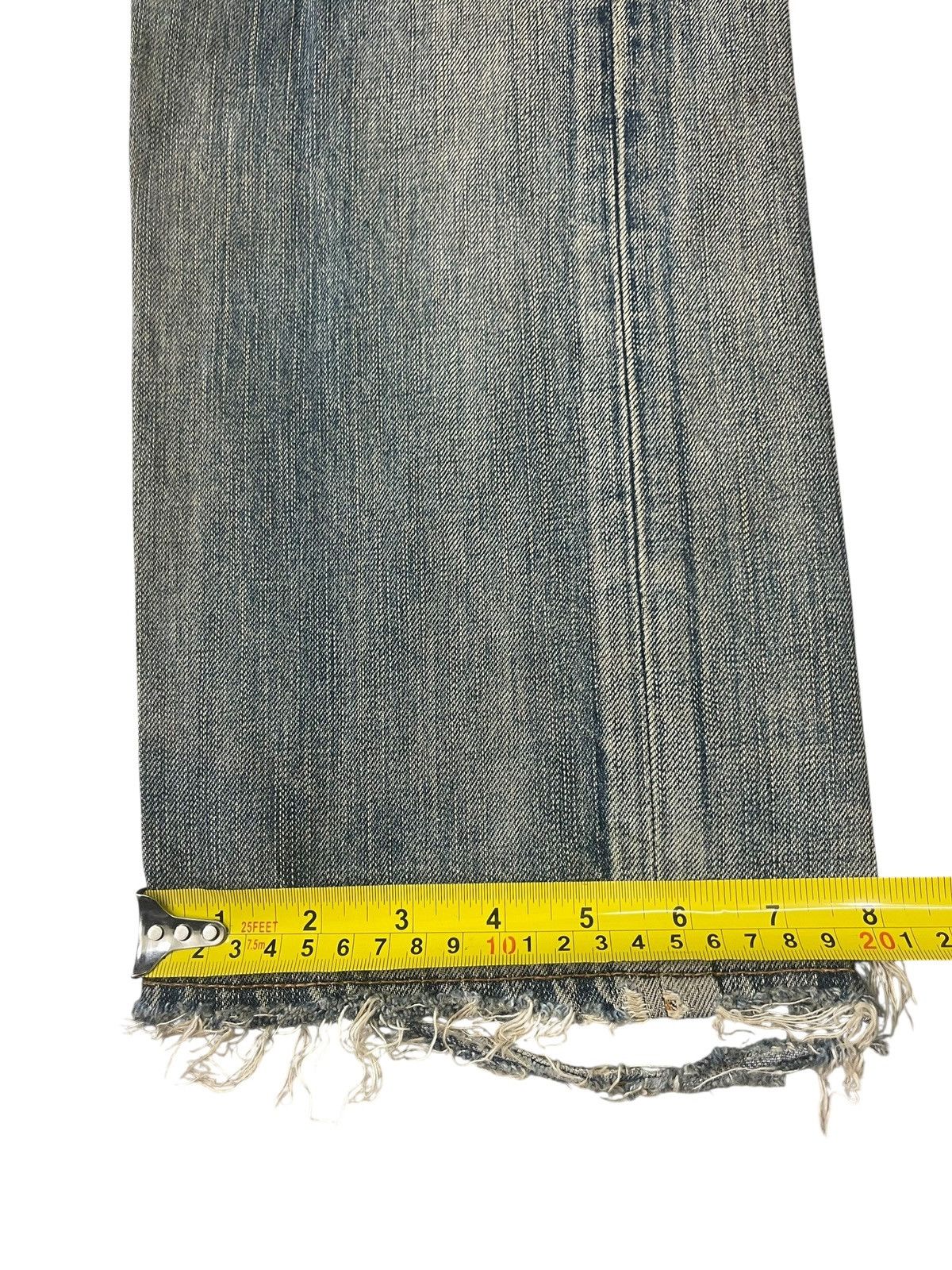 Edwin Vintage Edwin 503 Faded Distressed Jeans Streetwear Size US 30 / EU 46 - 12 Thumbnail