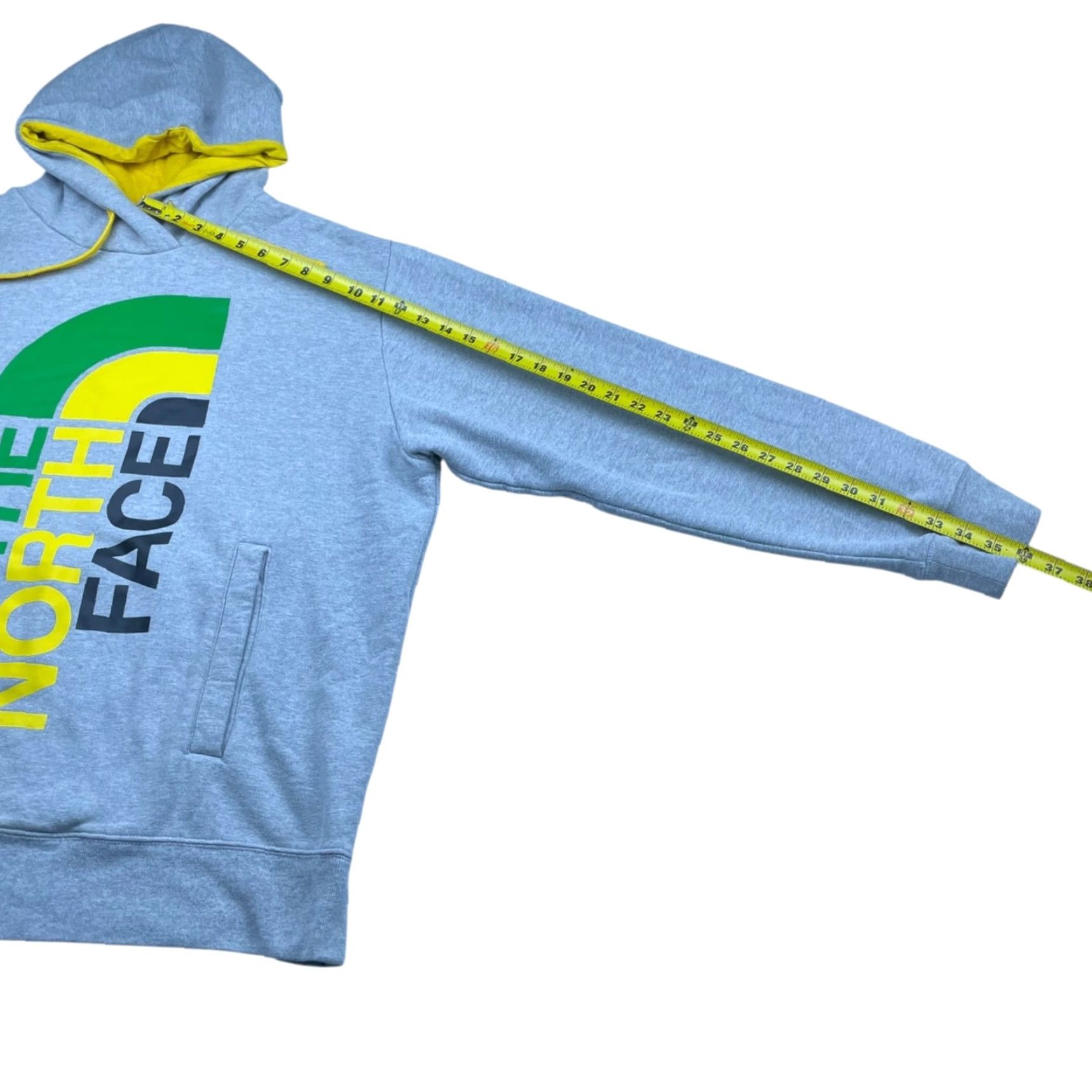 The North Face The North Face Men’s Jamaica Logo Fleece Lined Pullover Hoodie Gray XL - Logo, Hooded, Sweatshirt | Men | XL | Gray Size US XL / EU 56 / 4 - 7 Thumbnail