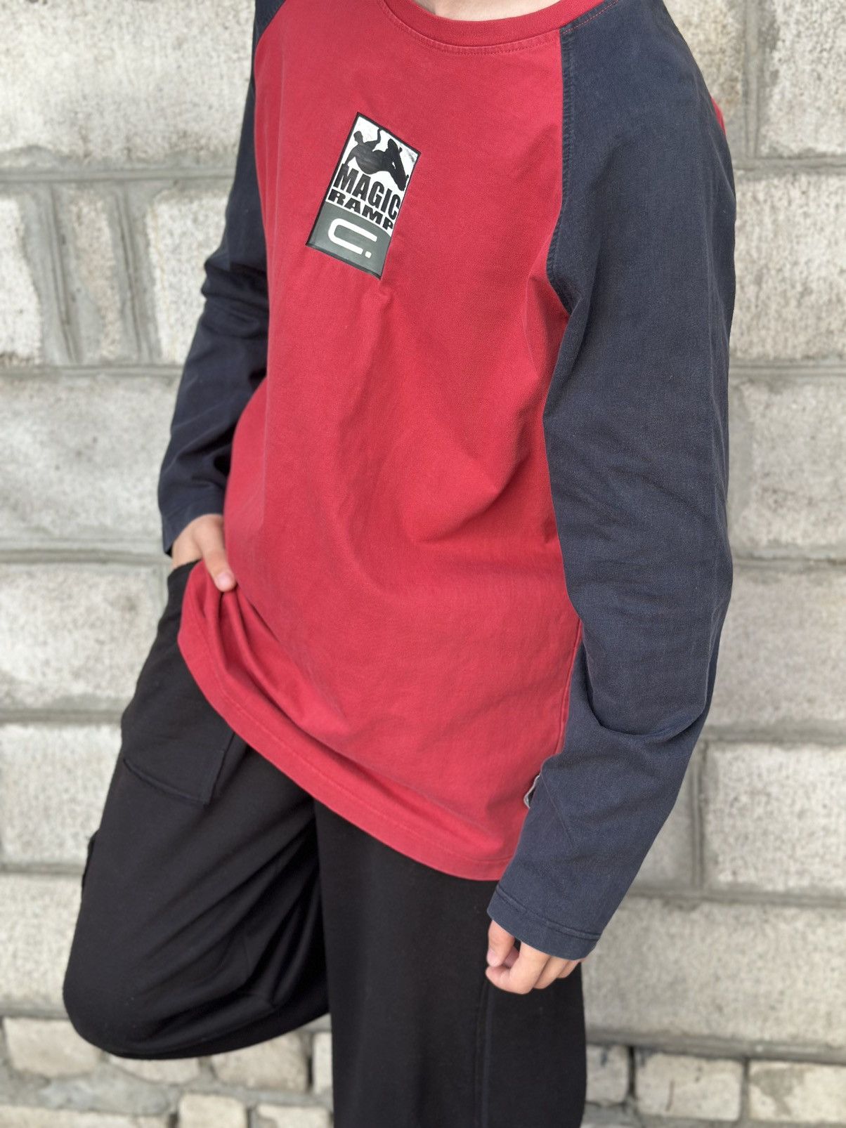 Other VTG Japanese Style Adult Magic Ramp Long-sleeve T-shirts Size US L / EU 52-54 / 3 - 2 Thumbnail