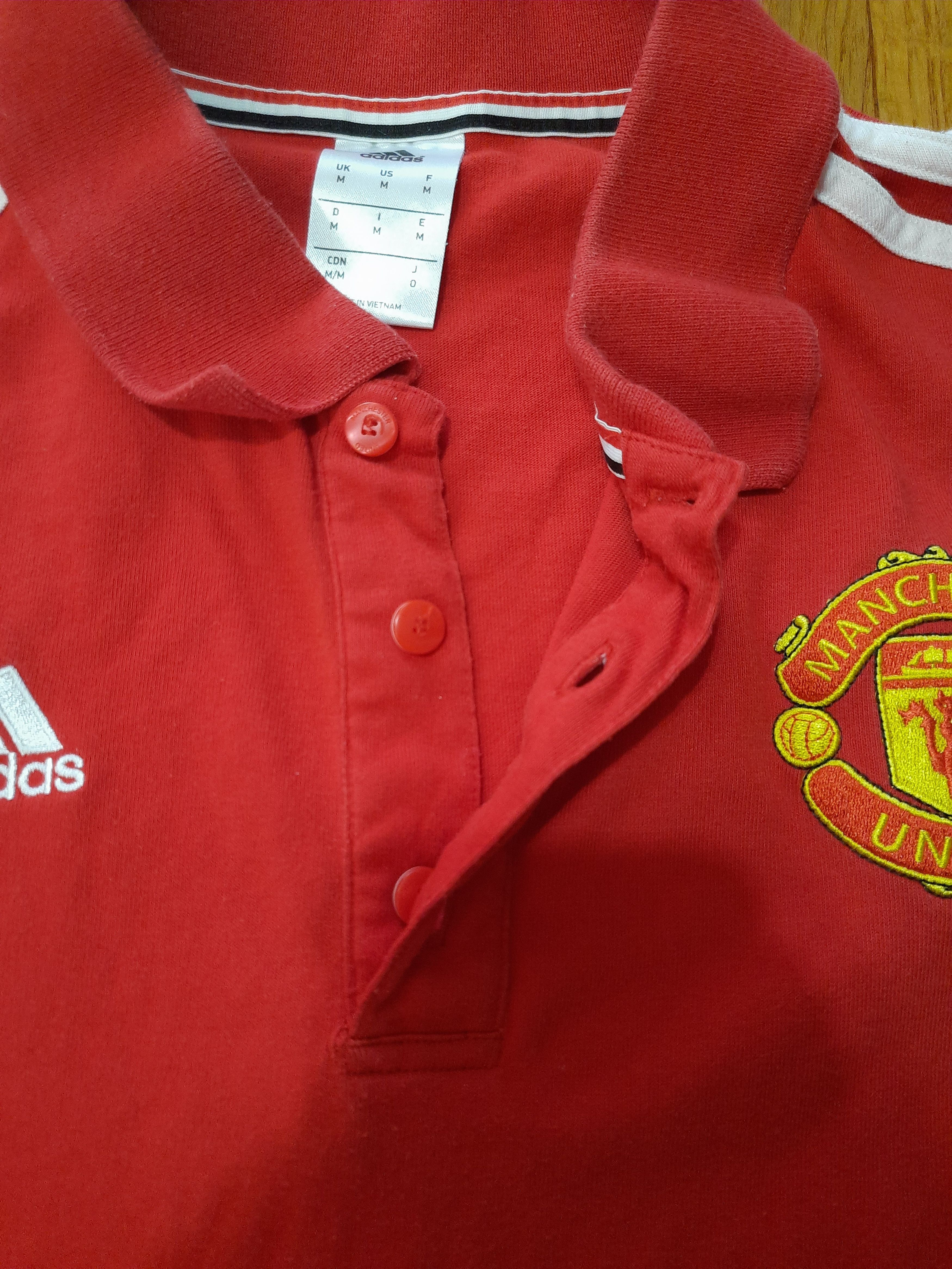 Other Manchester United Vintage Fan Polo Adidas Size US M / EU 48-50 / 2 - 3 Thumbnail