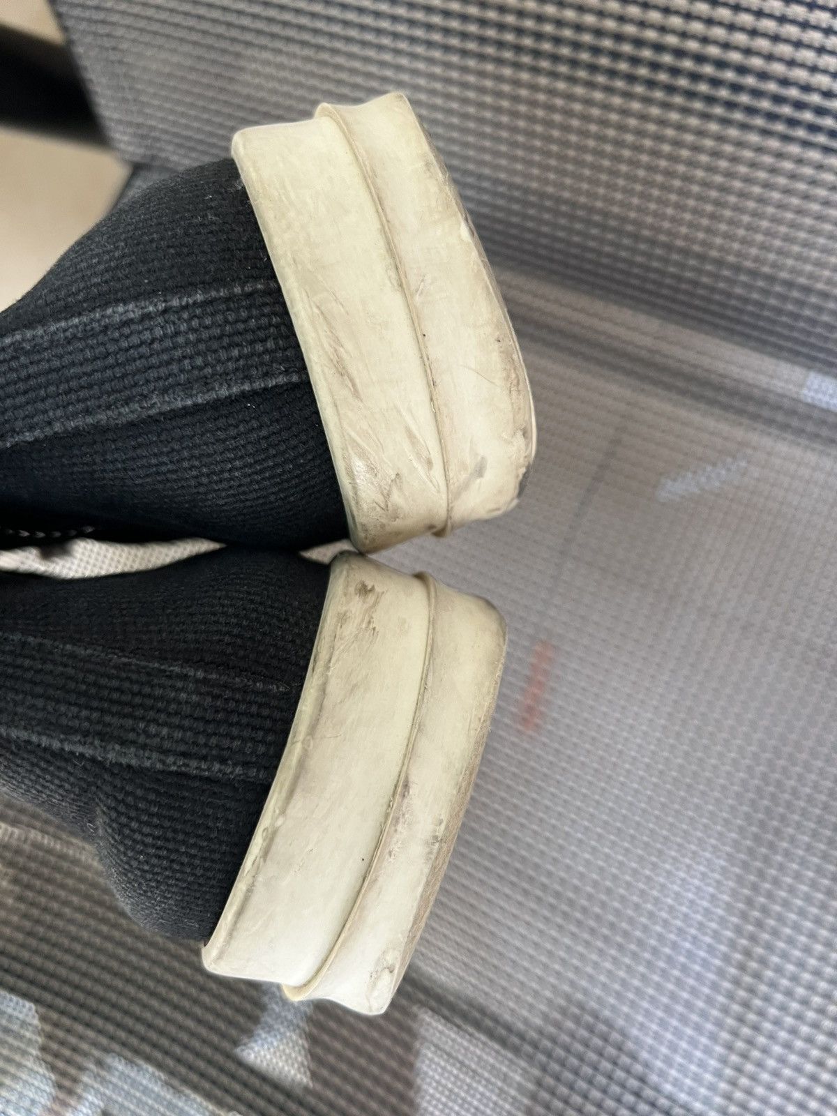 Rick Owens Drkshdw Rick Owens DRKSHDW Ramones Size US 5.5 / EU 38 - 11 Thumbnail