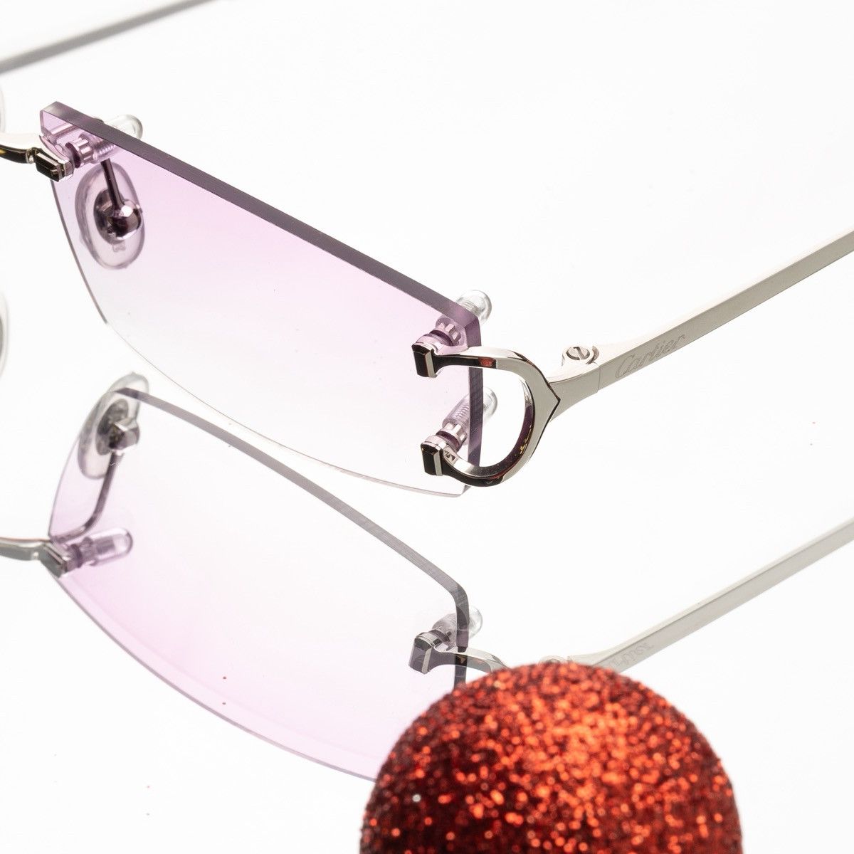 Cartier CARTIER CT0092O 002 SUNGLASSES Size ONE SIZE - 2 Thumbnail