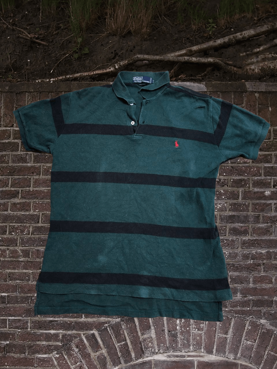 Polo Ralph Lauren T-Shirt polo by Ralph Lauren striped streetwear vintage Size US L / EU 52-54 / 3 - 1 Thumbnail