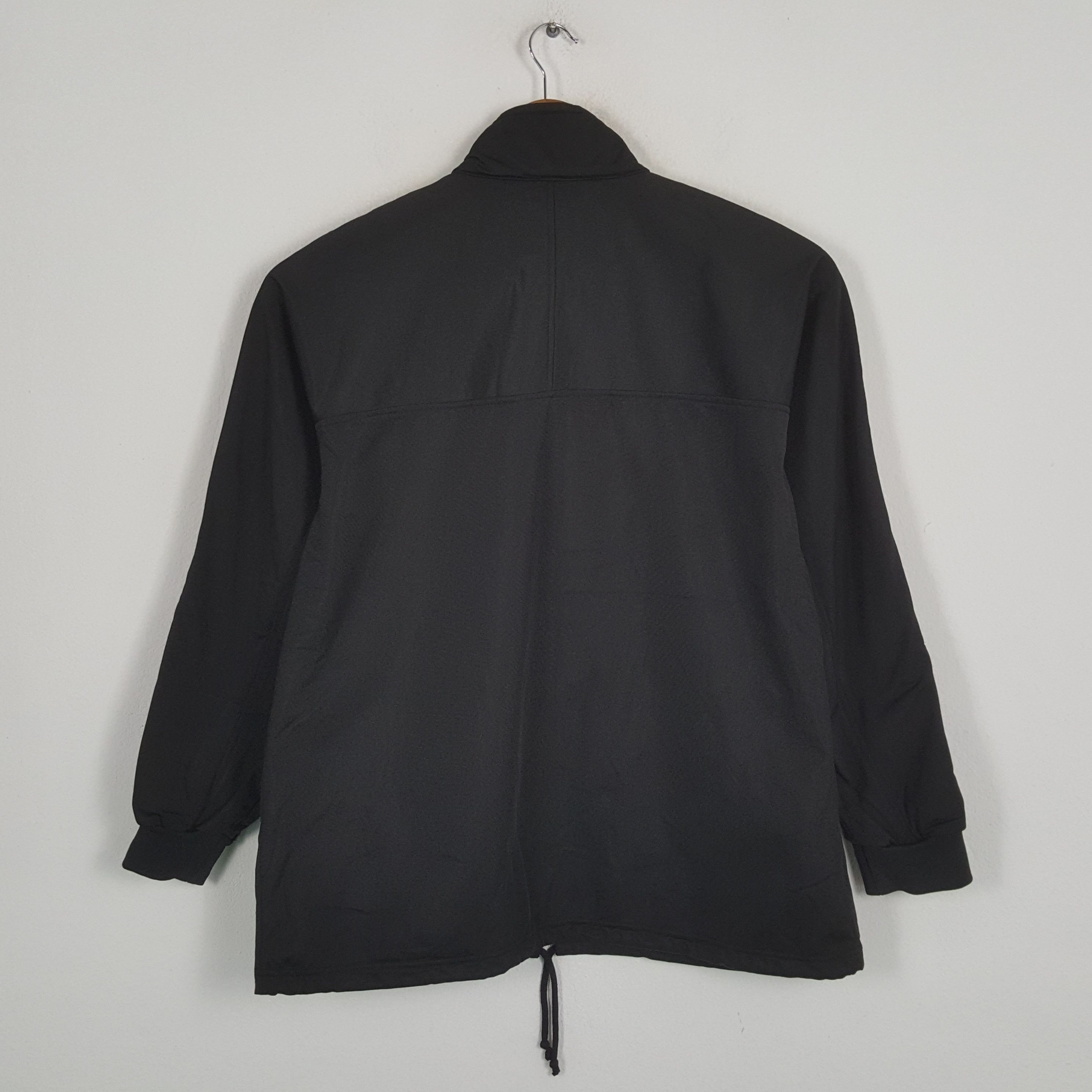 Nike × Vintage Vintage NIKE Small Swoosh Sportswear Black Jacket Size US L / EU 52-54 / 3 - 3 Thumbnail