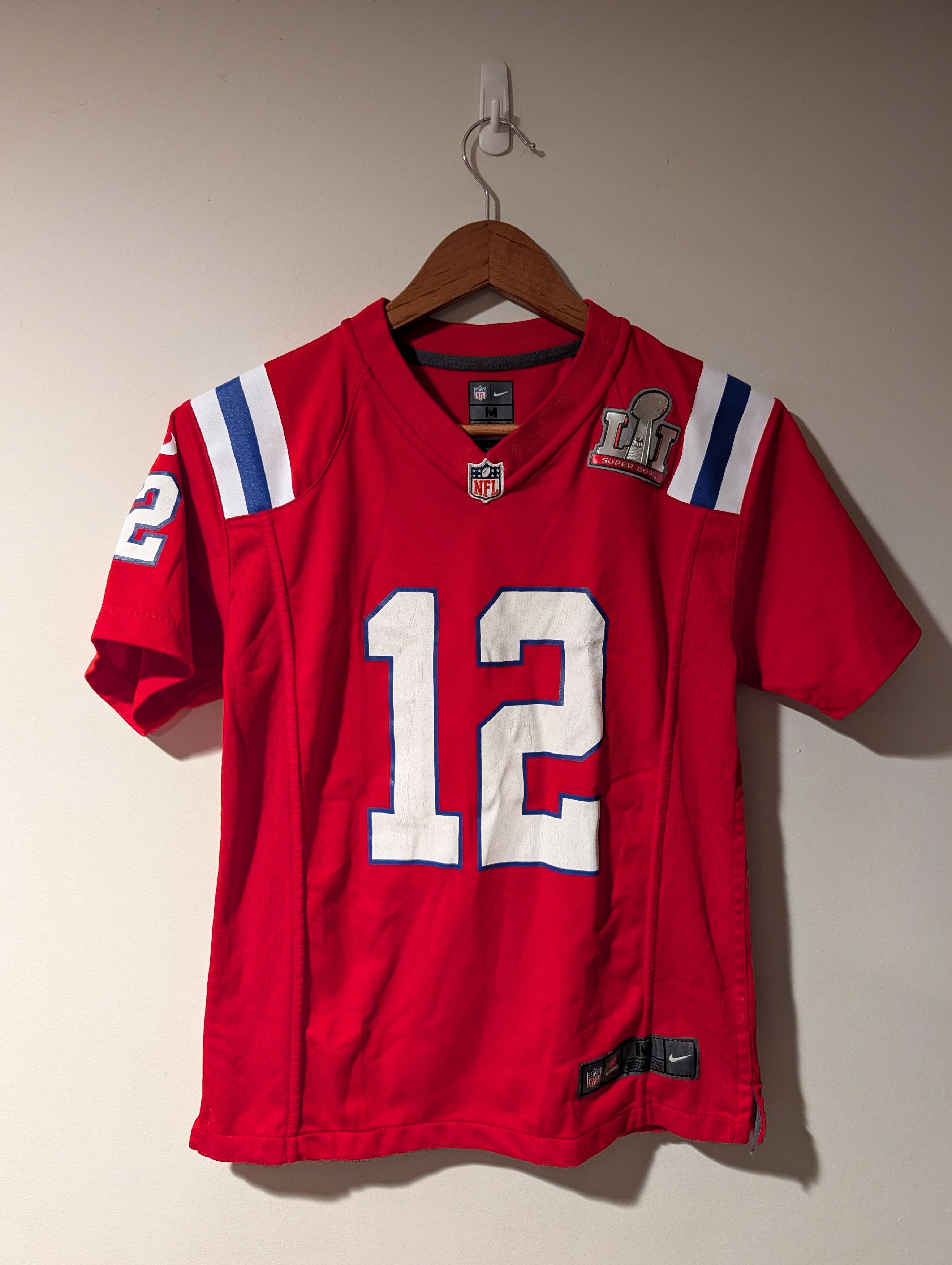 Nike Brady New England Patriots Super Bowl LI Jersey Youth Medium Size US M / EU 48-50 / 2 - 1 Thumbnail